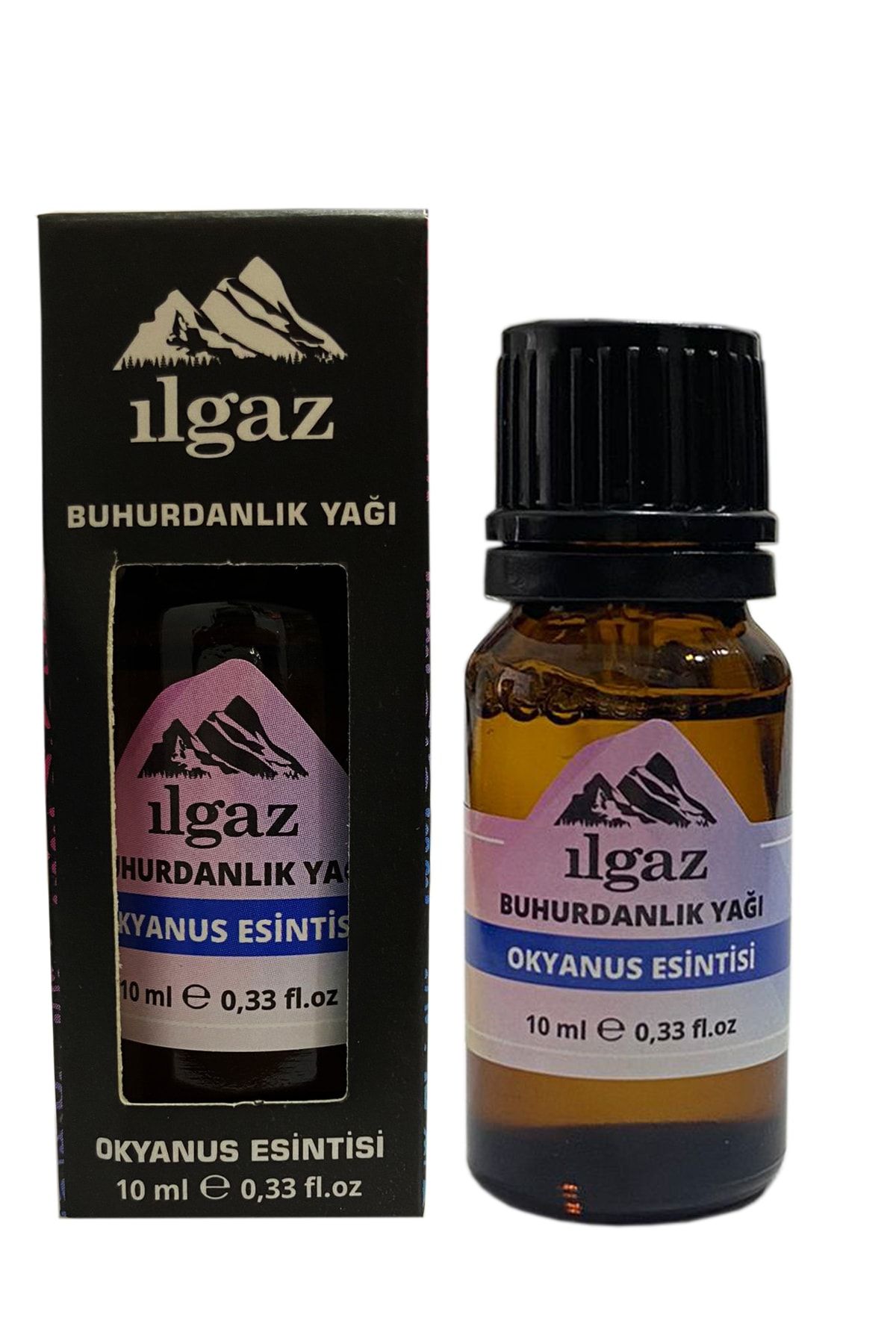 ILGAZ Okyanus Esintisi Yağı Buhurdanlık Kokusu 10 Ml Ferahlatıcı Ortam Kokusu Antiterapik Buhurdanlık Yağı