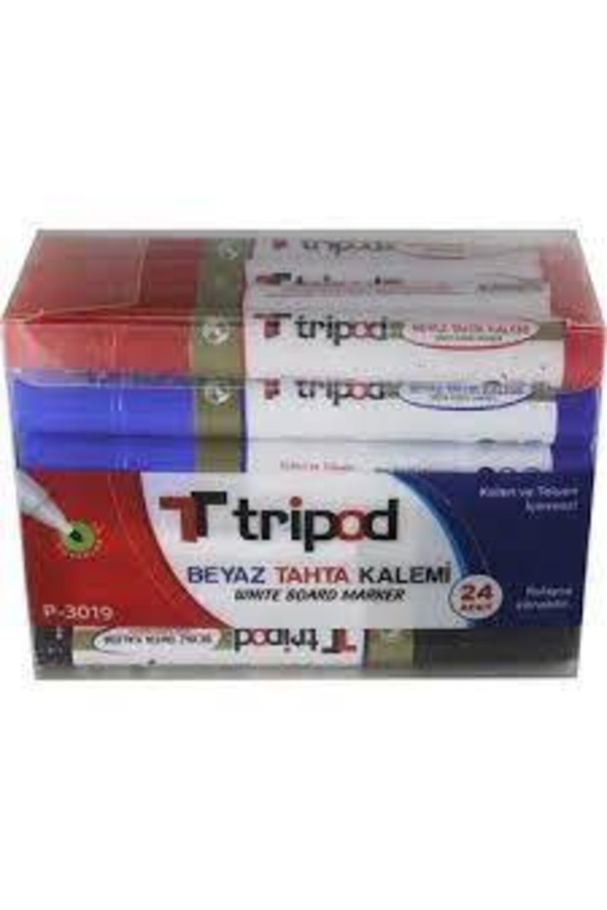 Tripod Beyaz Tahta Kalemi 24 Adet Karışık Renk