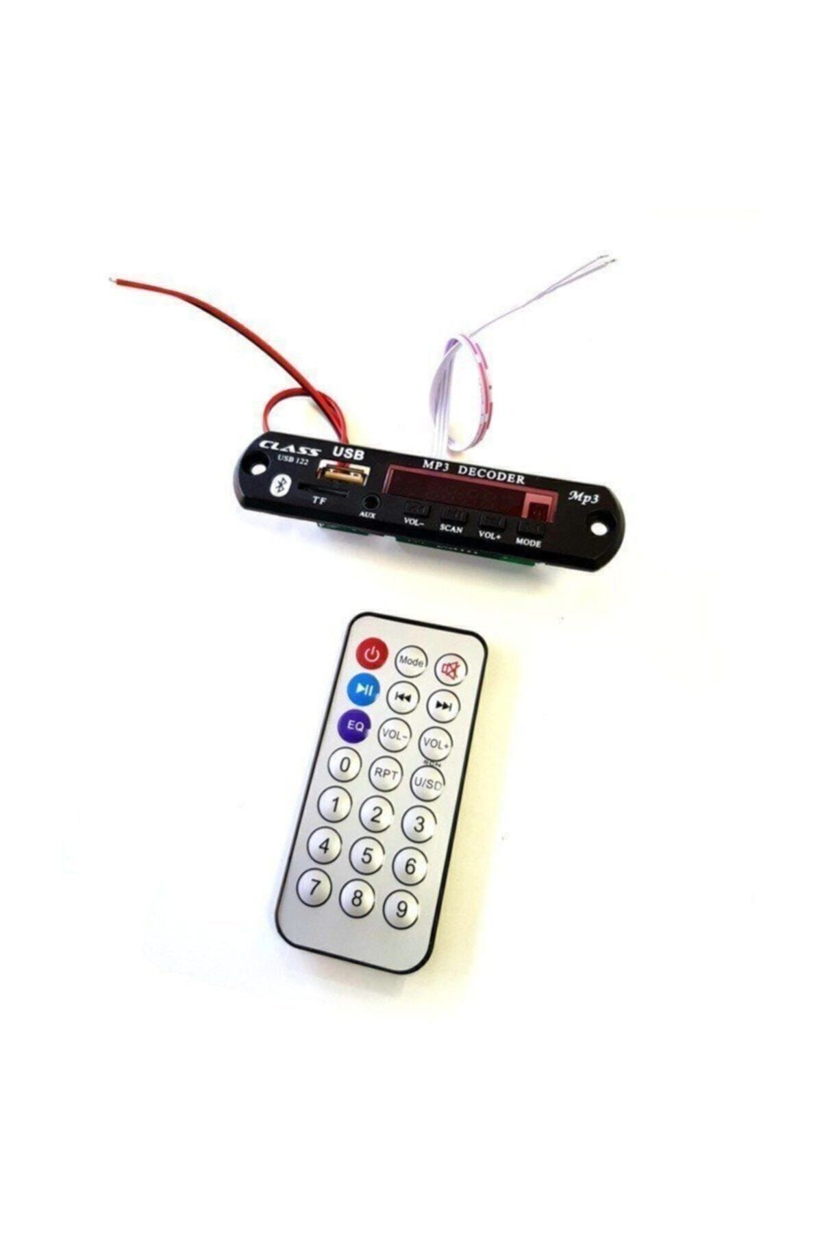 Swat Class Usb123 Oto Bluetooth Aux Çevirici Kit Konuşma Özellikli Mikrofonlu