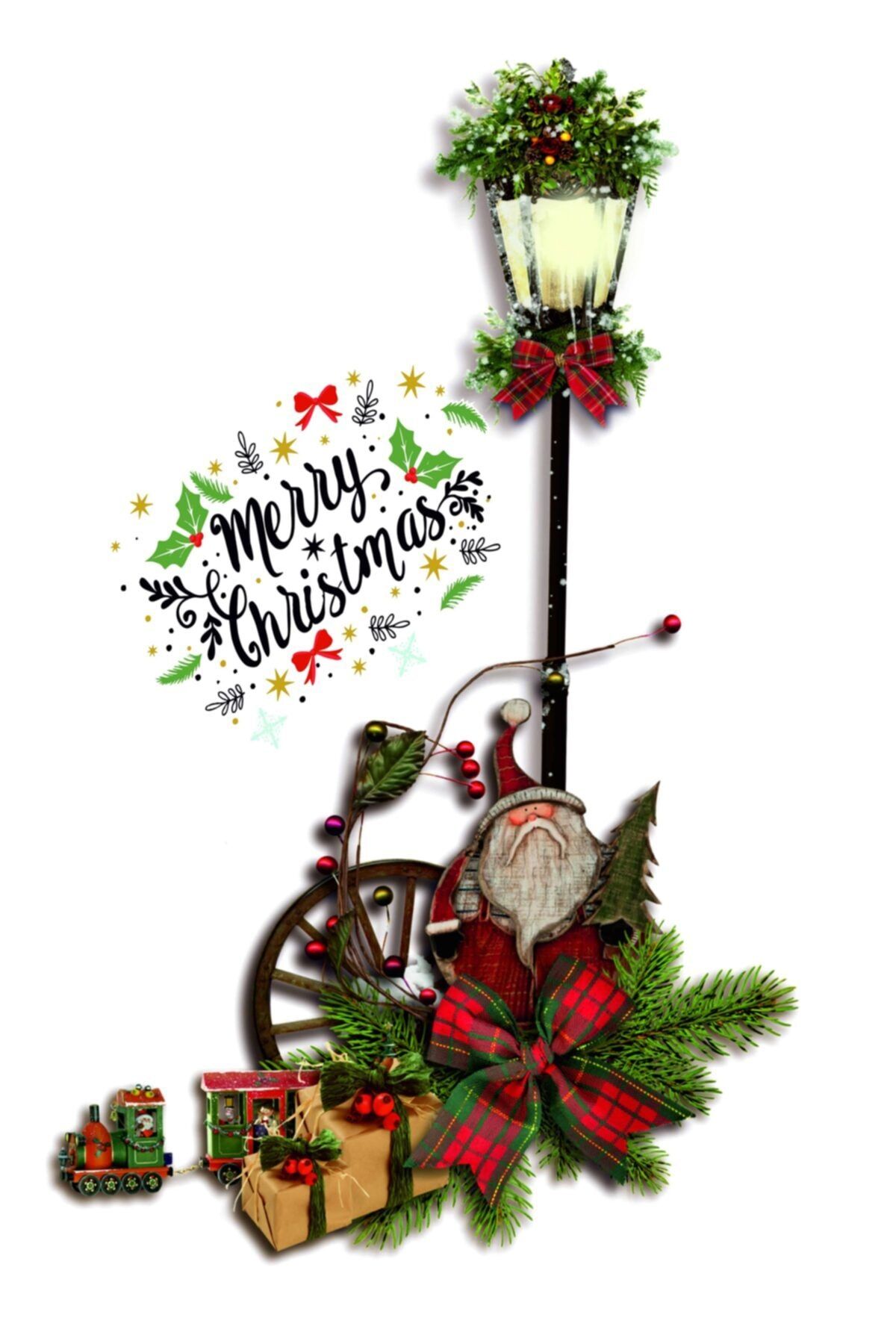 Gkevim Yılbaşı Merry Christmas Temalı Sticker