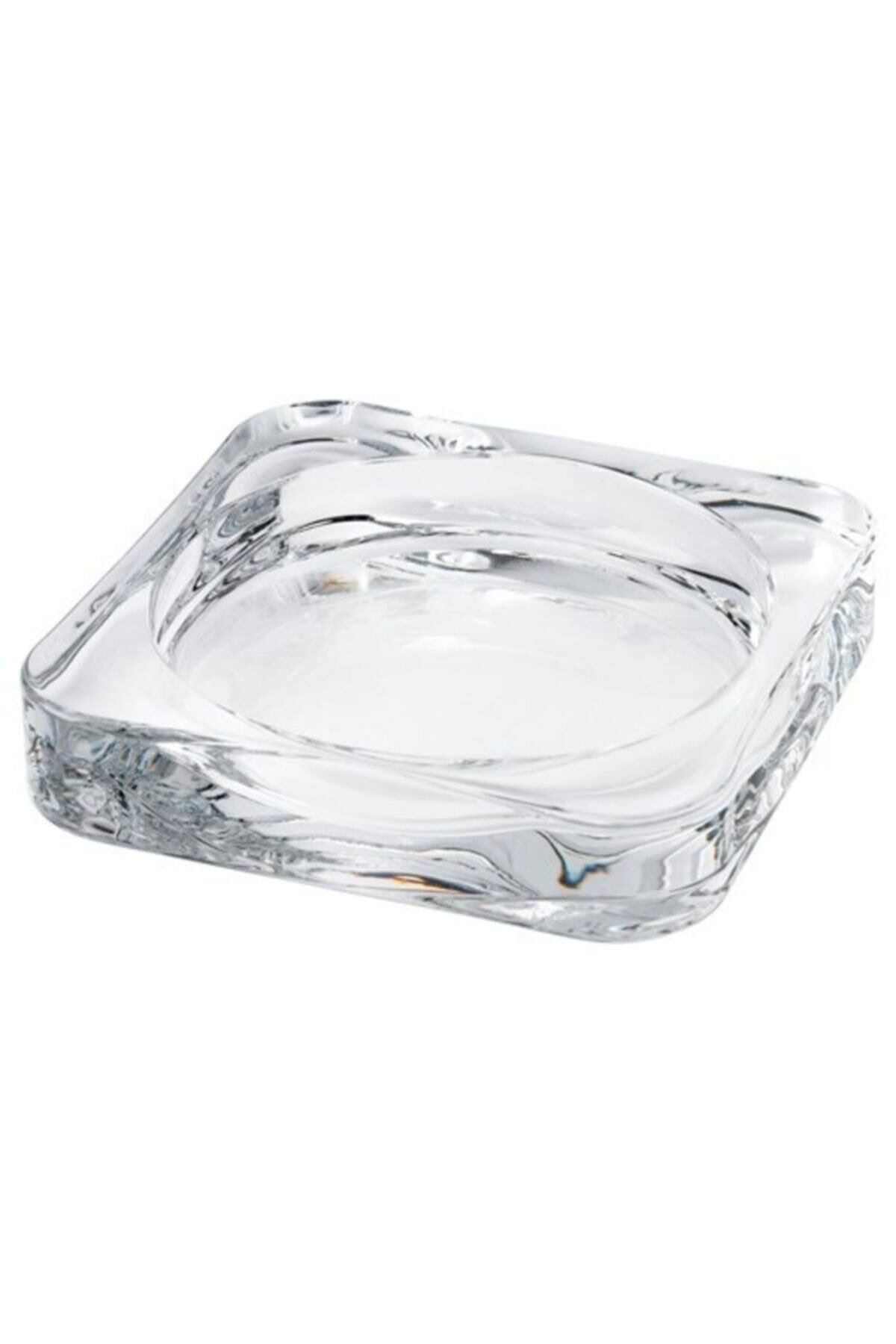 TEKNOSELL90 Glasıg Mum Tabağı, Cam