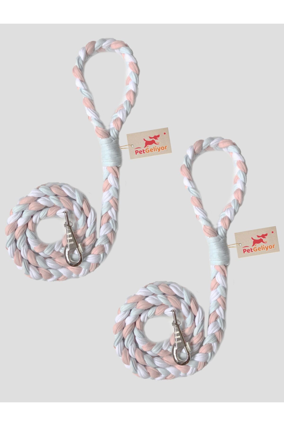 PetGeliyor 2 Adet Unicorn Köpek Gezdirme Tasması Kayışı 150 Cm