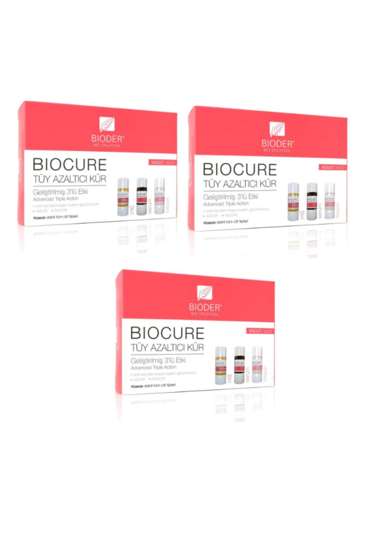 Bioder Tüy Azaltıcı Kür - Vücut Için X3 Adet
