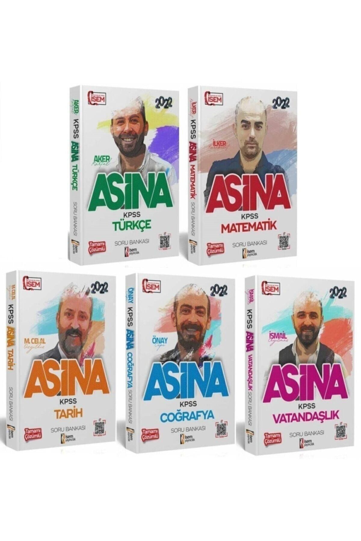 İsem Yayıncılık Isem 2022 Kpss Genel Yetenek Genel Kültür Aşina Soru Bankası Seti