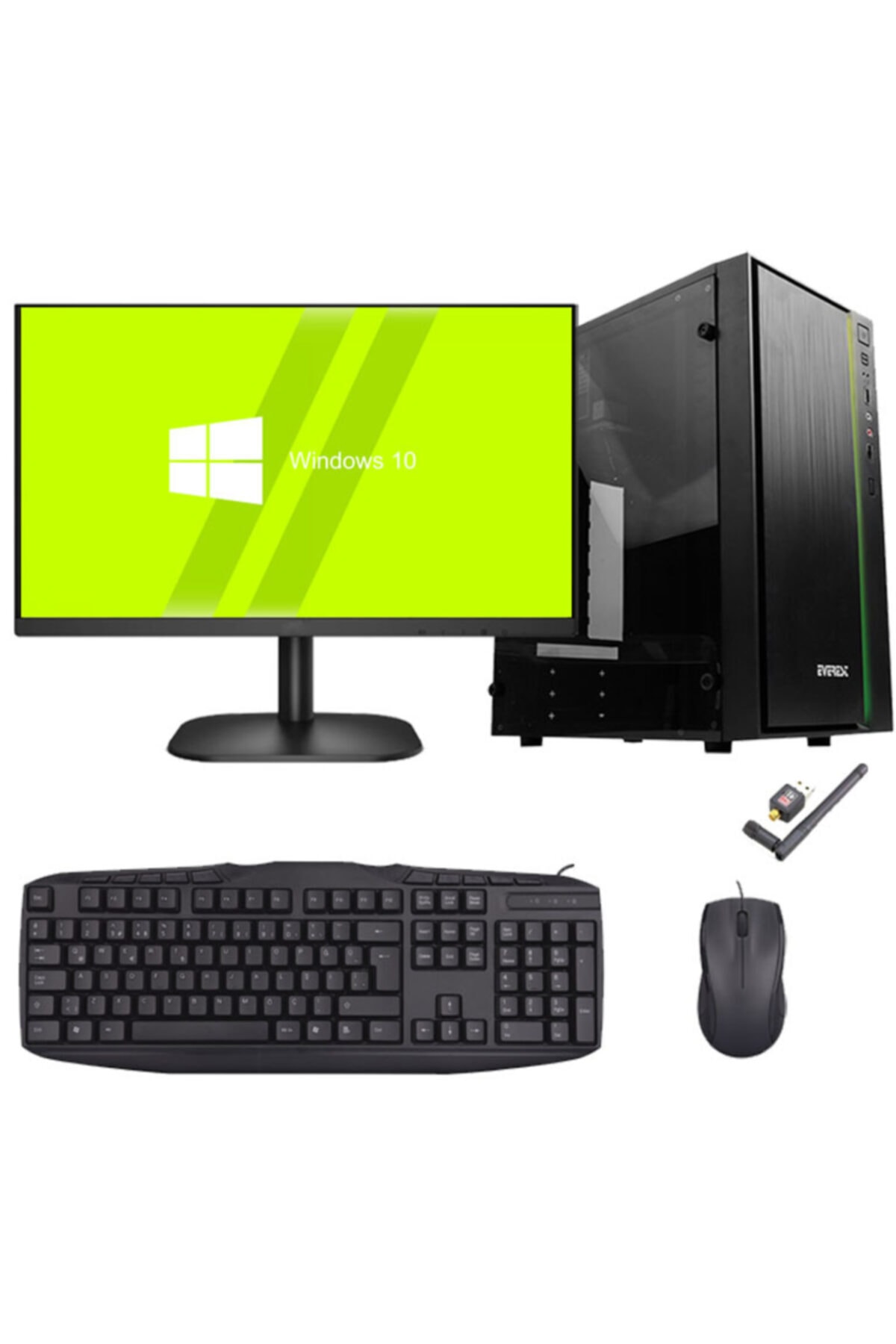 Aizen X08 I7-860 3,46hz 8gb 120gb Ssd 1tb Hdd 2gb 21.5”Masaüstü