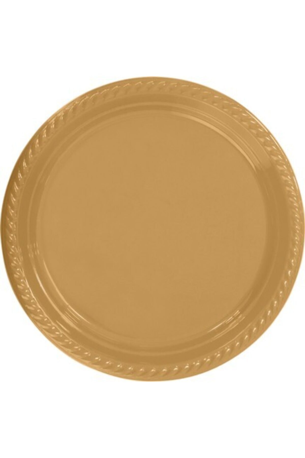 Future Marketing Parti Aksesuar Gold Plastik Tabak 22 Cm 25li