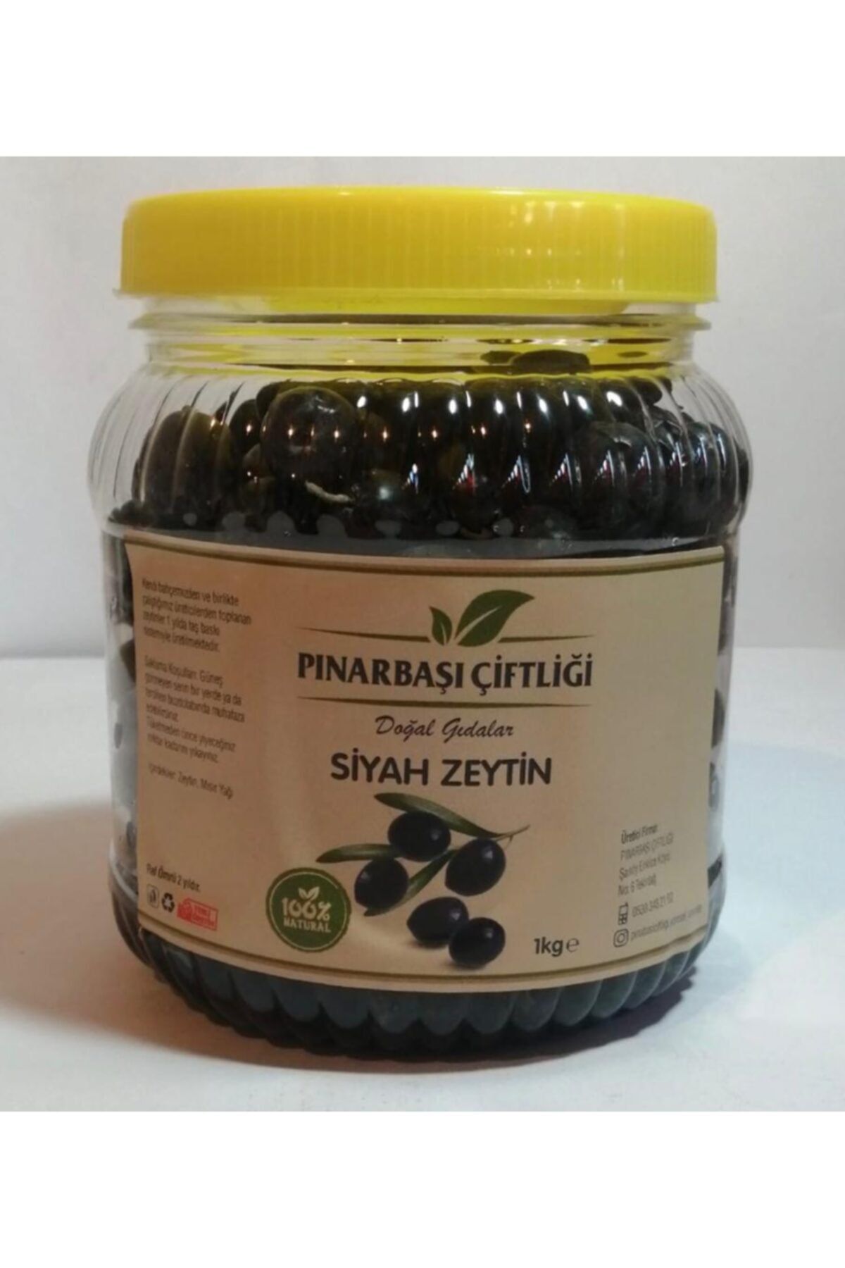 Pınarbaşı Siyah Zeytin 1 Kilo