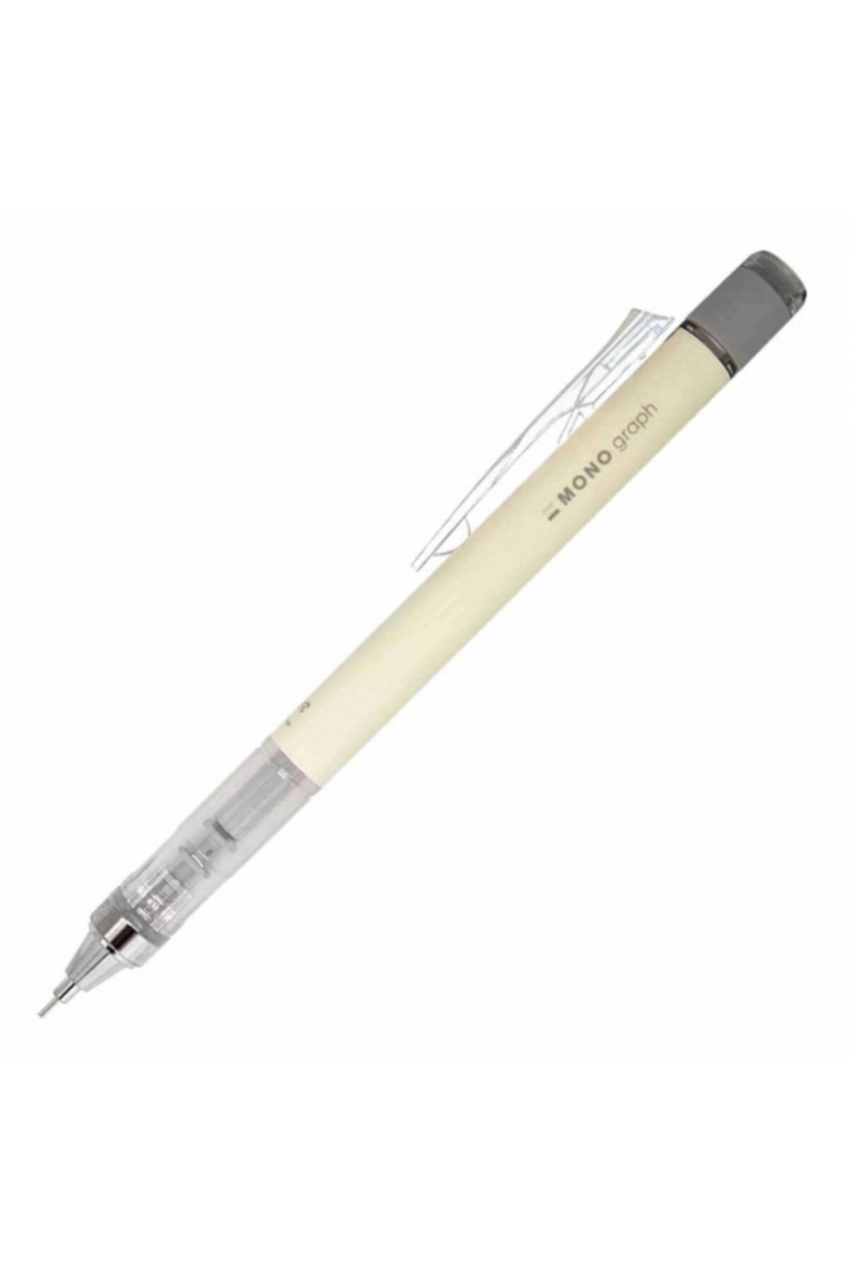 Tombow Mono Graph Pastel Mekanik Kurşun Kalem 0.5mm - Krem Sarı (blisterli)