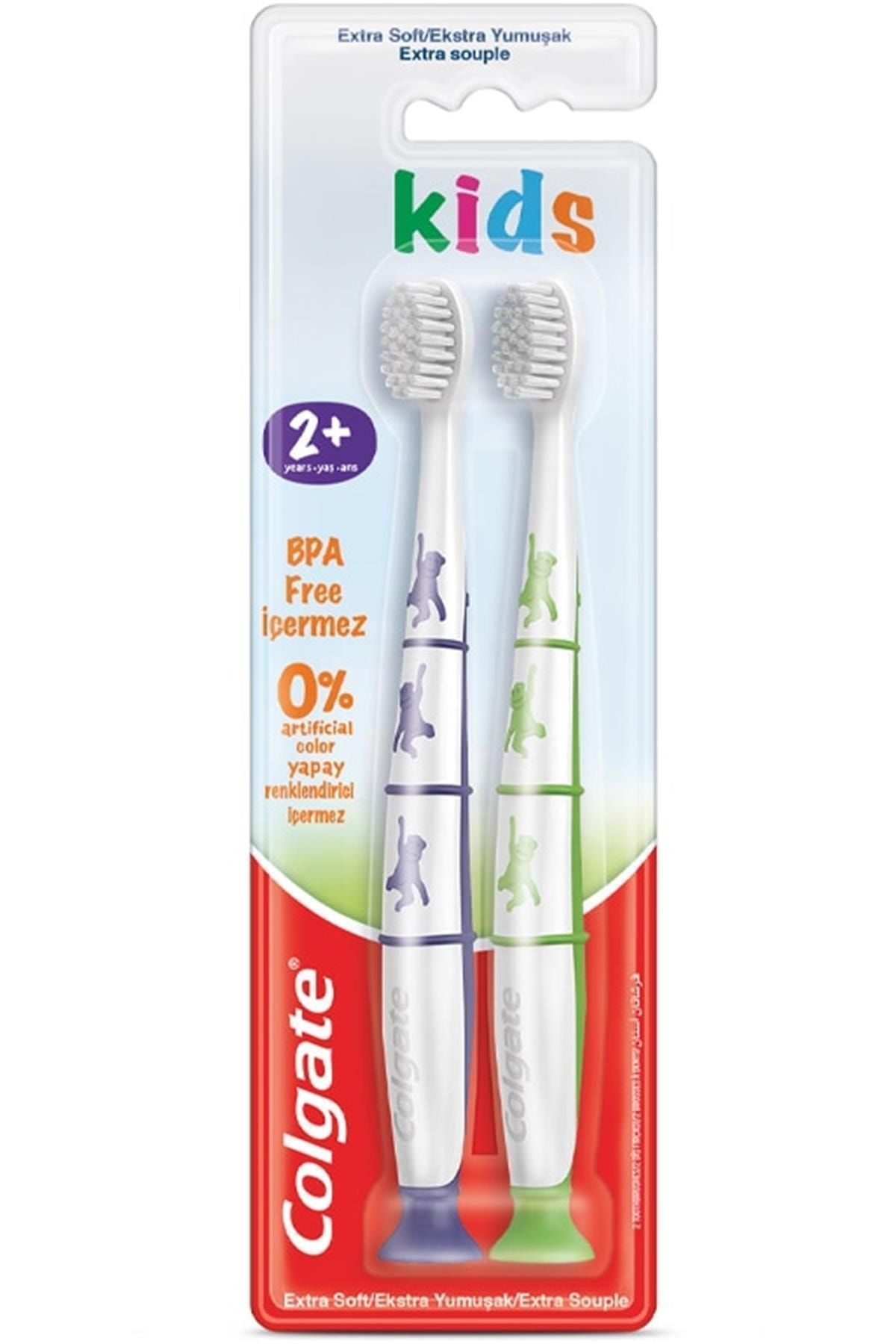 Colgate Marka: Bpa Içermeyen 1+1 Çocuk Diş Fırçası +2 Yaş Kategori: Manuel Diş Fırçası