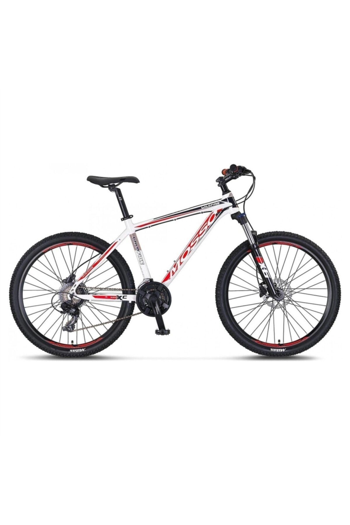 Mosso Wıldfıre M-27-h Erkek Dağ Bisikleti 459h Hd 27.5 Jant 21 Vites Beyaz/kırmızı