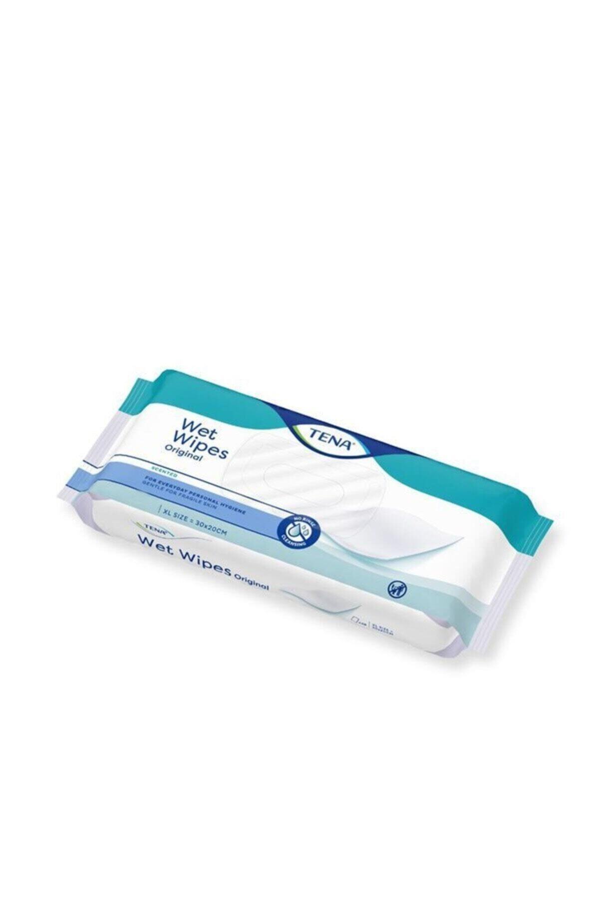 TENA Wet Wipes Vücut Temizleme Mendili Xl 80 Adet