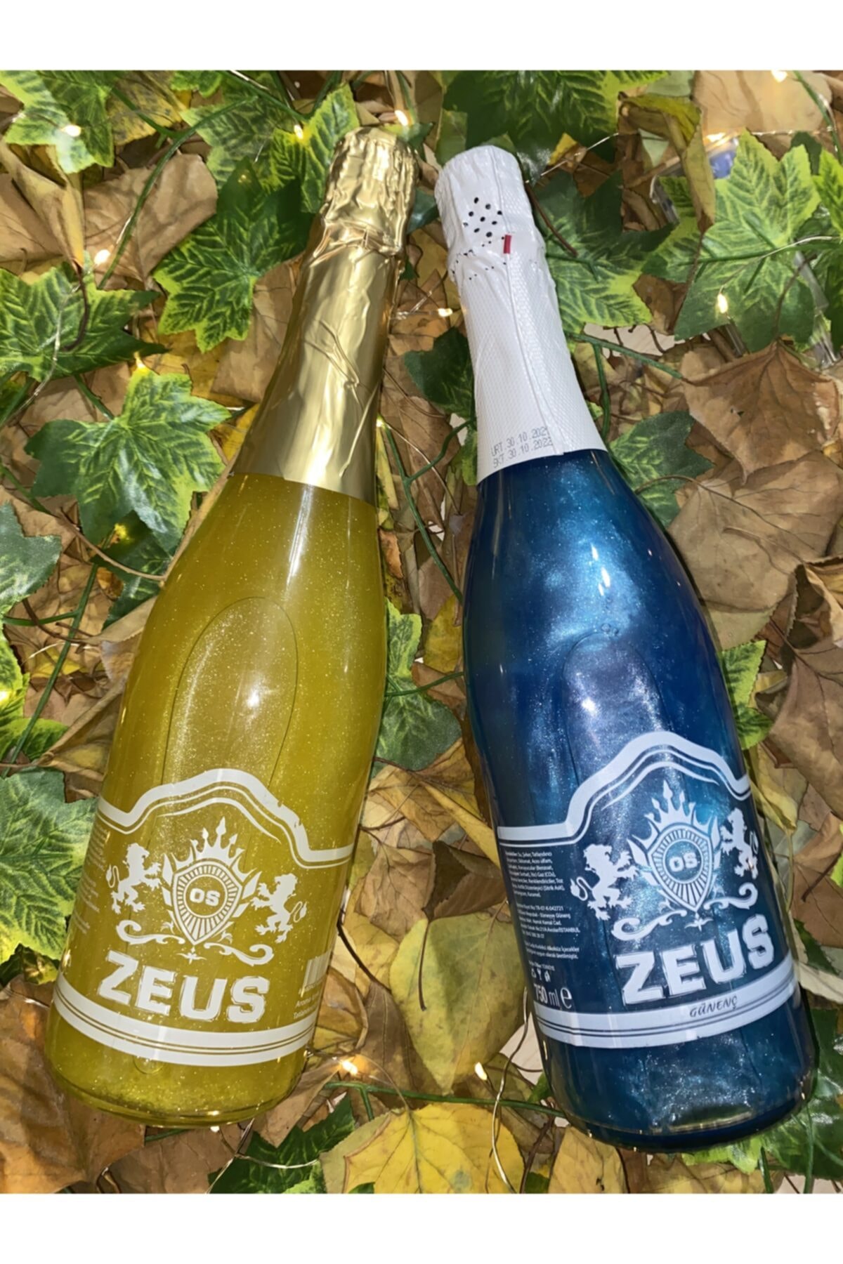 zeus meşrubat Simli Alkolsüz İçecek Muz Ve Yabanmersini Aromalı 2 Adet