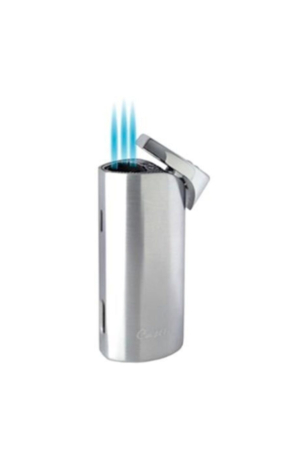 Caseti Gümüş Üç Torch Jet Alev Çakmak Ca0456001