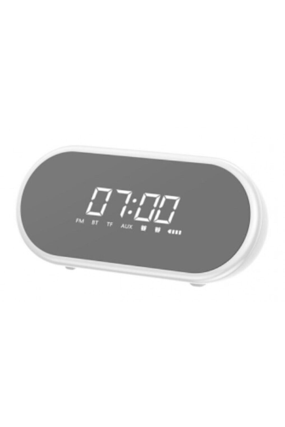 Baseus E09 Çok Amaçlı Işıklı Çalar Saat Gece Lambası Bluetooth Speaker Hoparlor
