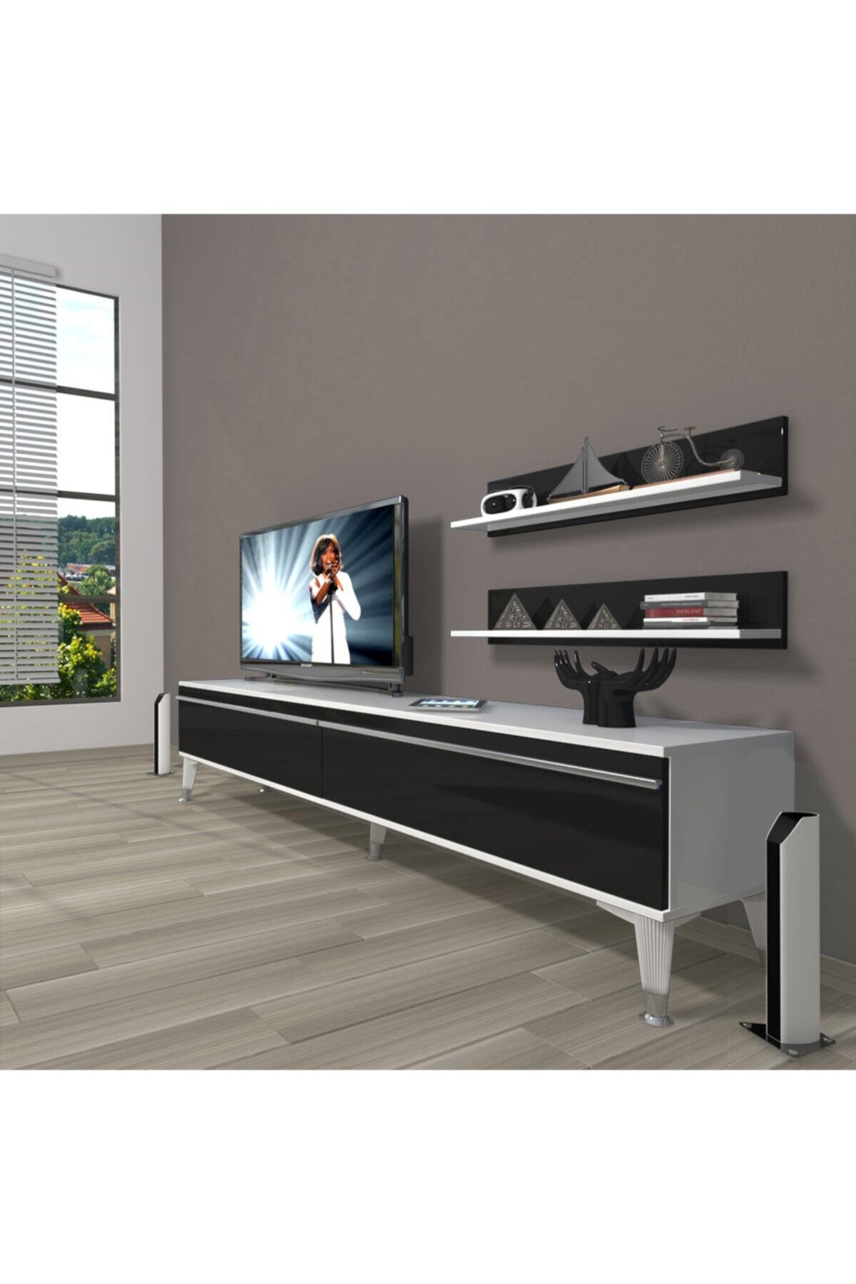 Decoraktiv Eko 4 Mdf Std Silver Tv Ünitesi Tv Sehpası
