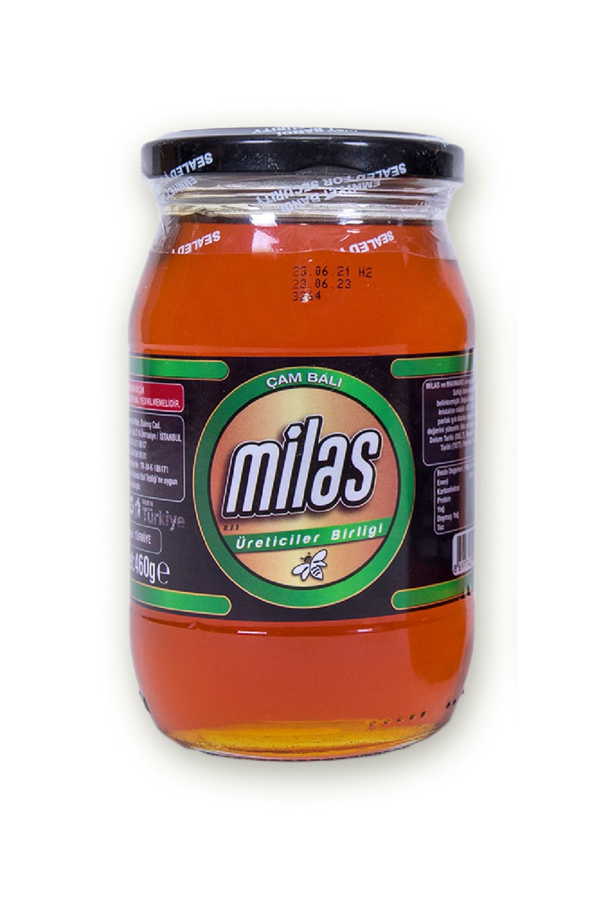 MİLAS ÜRETİCİLER BİRLİĞİ Süzme Çam Balı 460 Gr