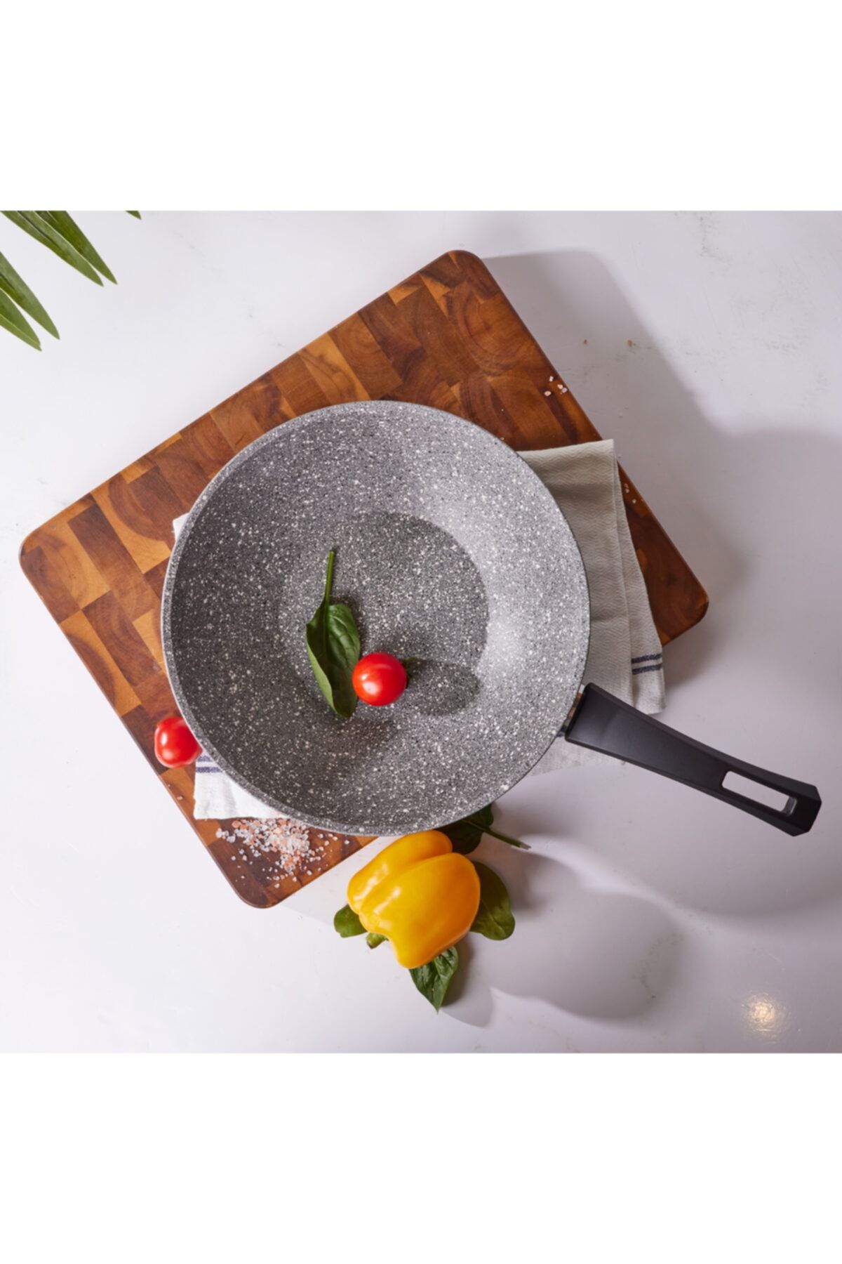 Karaca Gris Biogranit Wok Tava 28cm