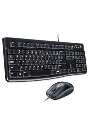 Logıtech Mk120 Türkçe Kablolu Usb Standart Siyah Q Klavye+mouse Image 0