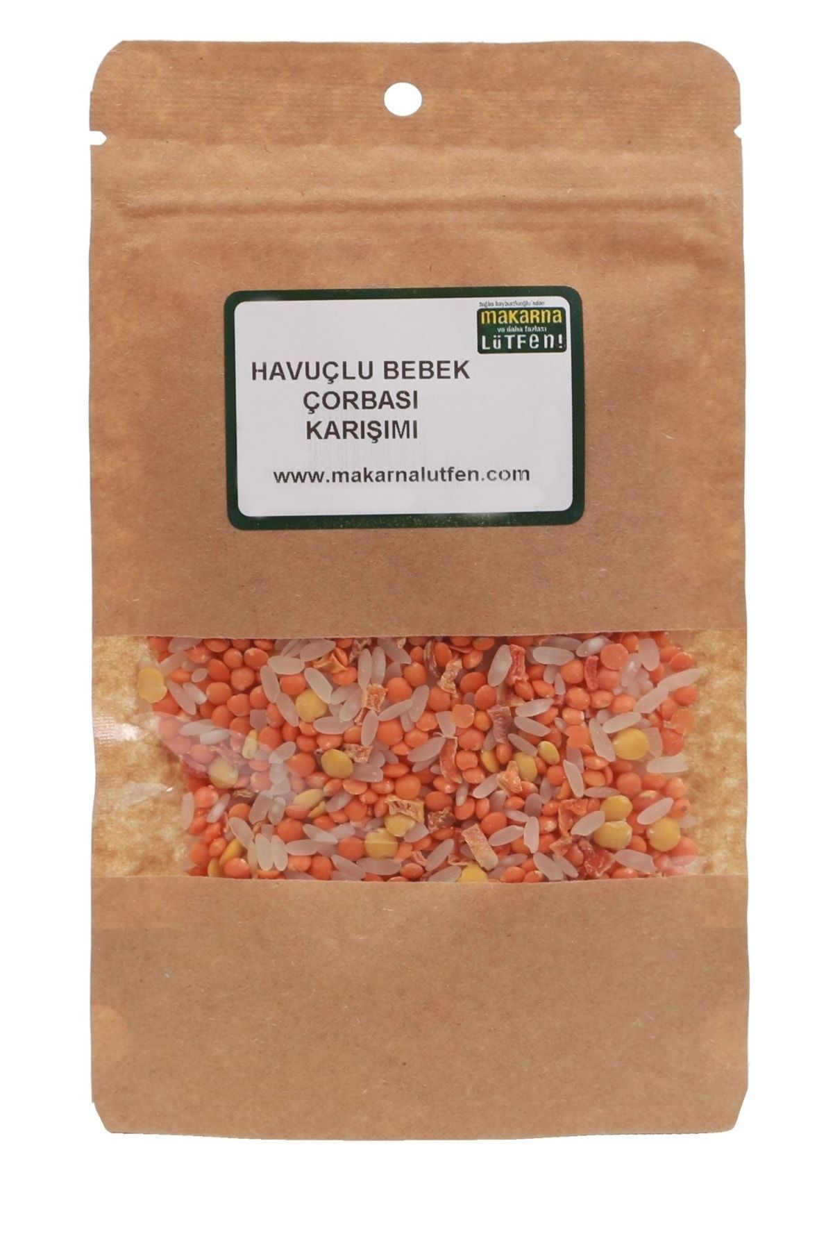 Makarna Lütfen Havuçlu Bebek Çorbası Karışımı 75 gr