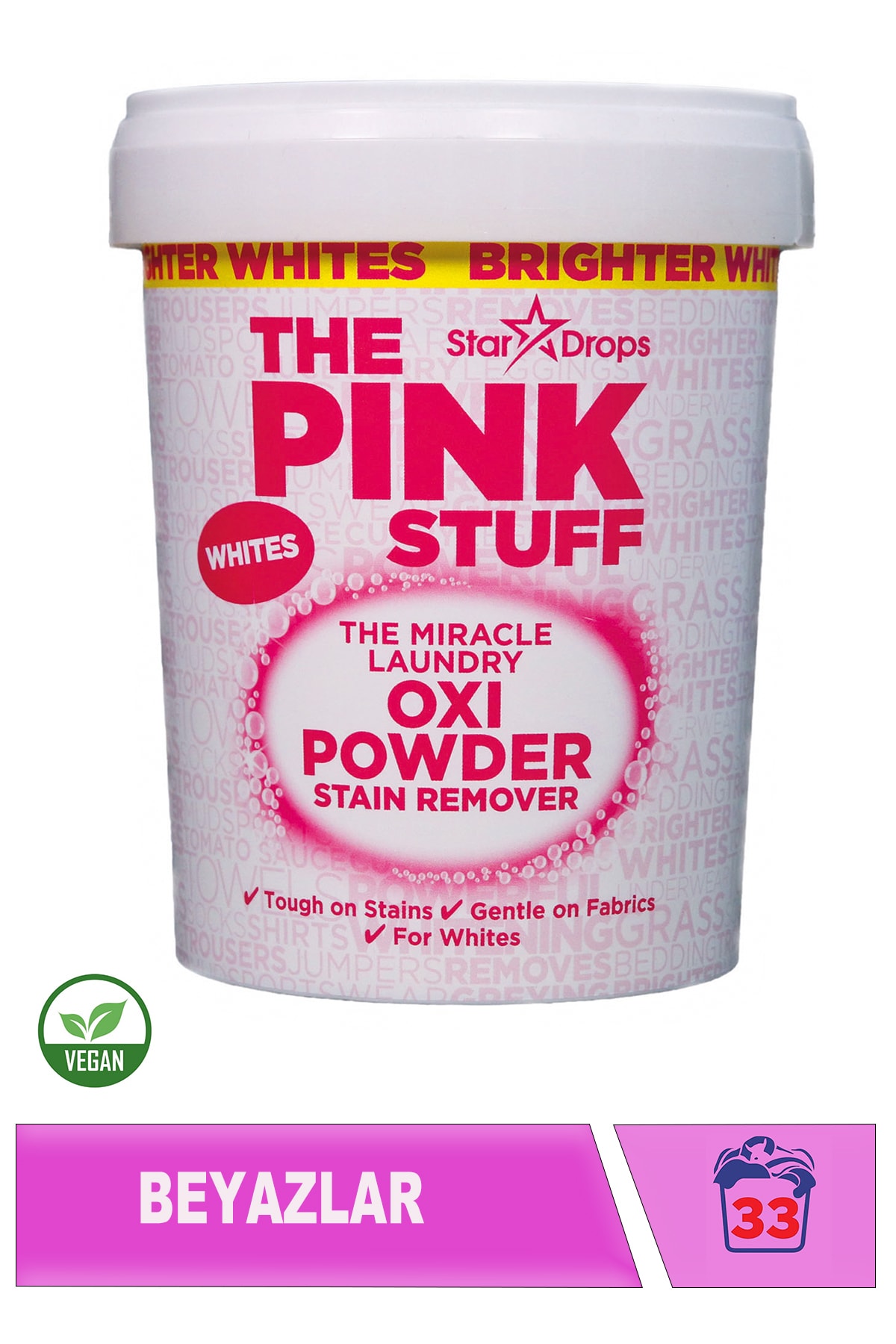 ThePinkStuff Mucizevi Oxi Toz Leke Çıkarıcı Beyazlar 1 Kg