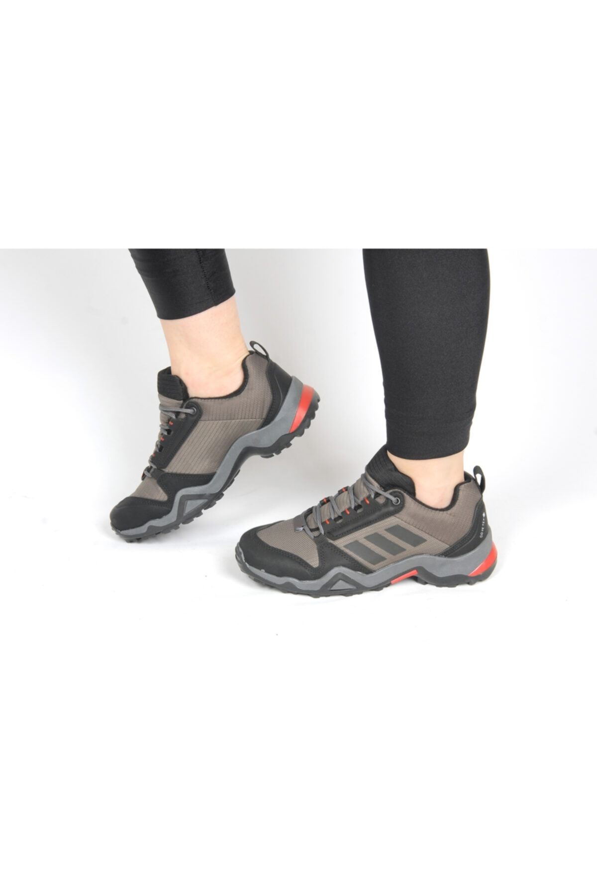 yemenioutlet Füme Unisex Trekking Ayakkabı Outdoor Günlük Kısa Bot Kışlık Spor Waterproof Su Itici Goretex