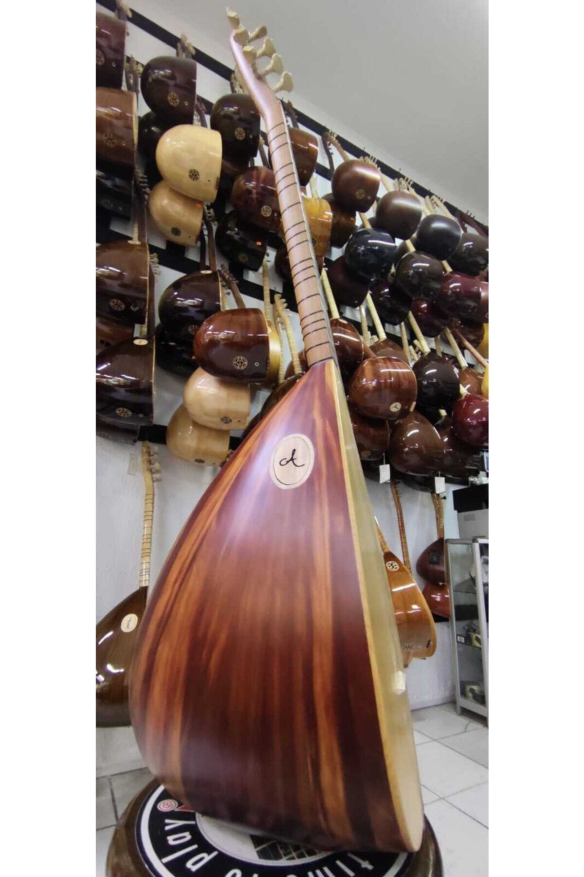 PENA MÜZİK Kısa Sap Ardıç Bağlama