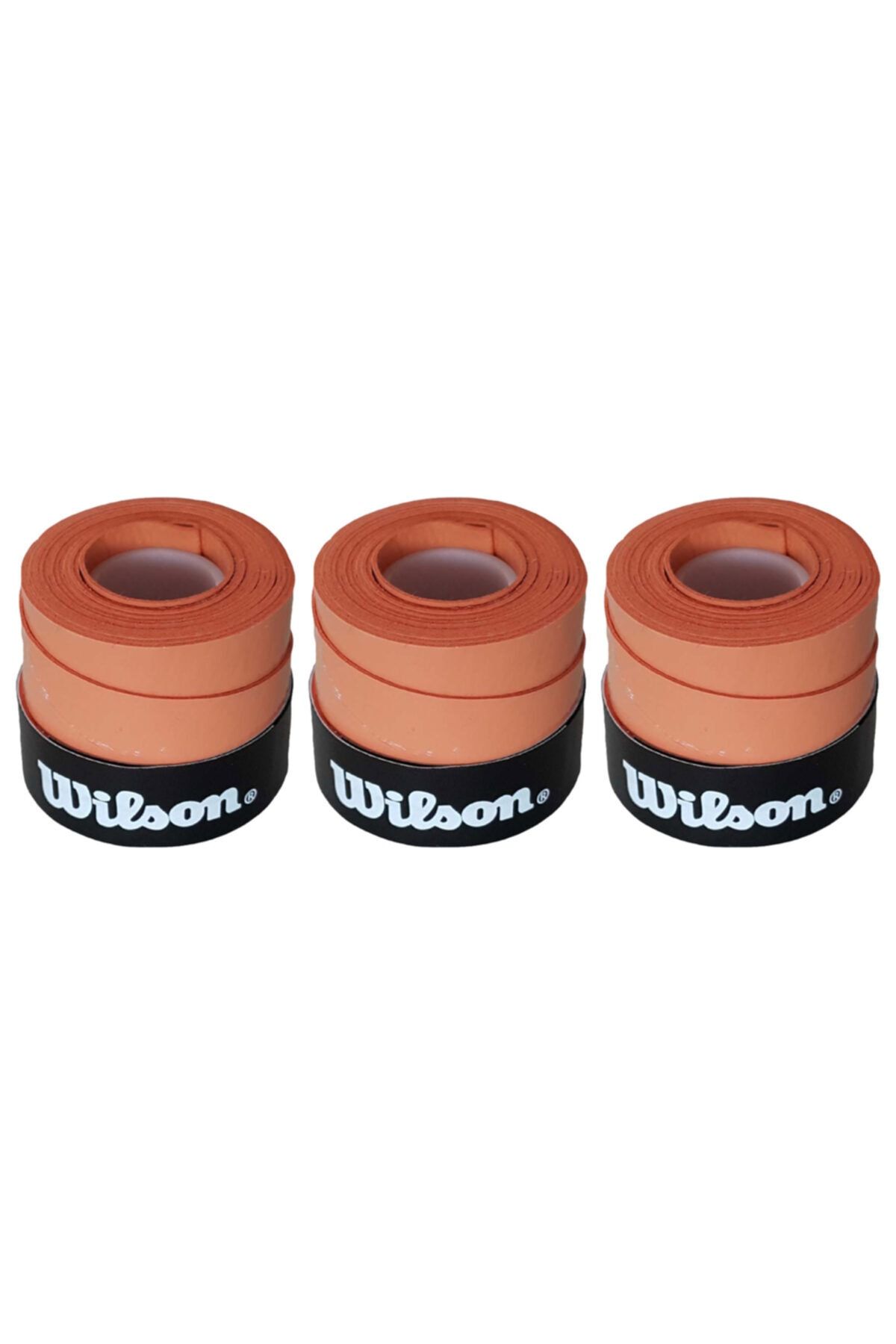 Wilson Comfort Bowl O'grips 3 Adet Grip Tenis Raketi Gribi Kiremit Renkli