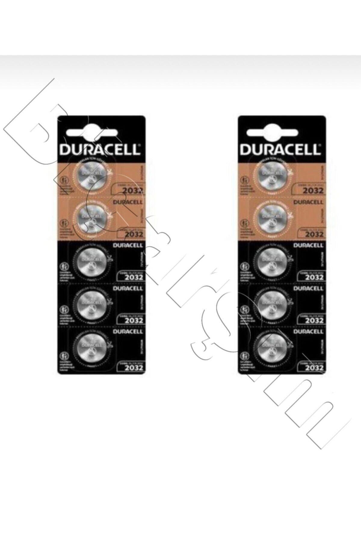 Duracell 2032 Lithium 3v Kartela 2'li Paket 10 Adet