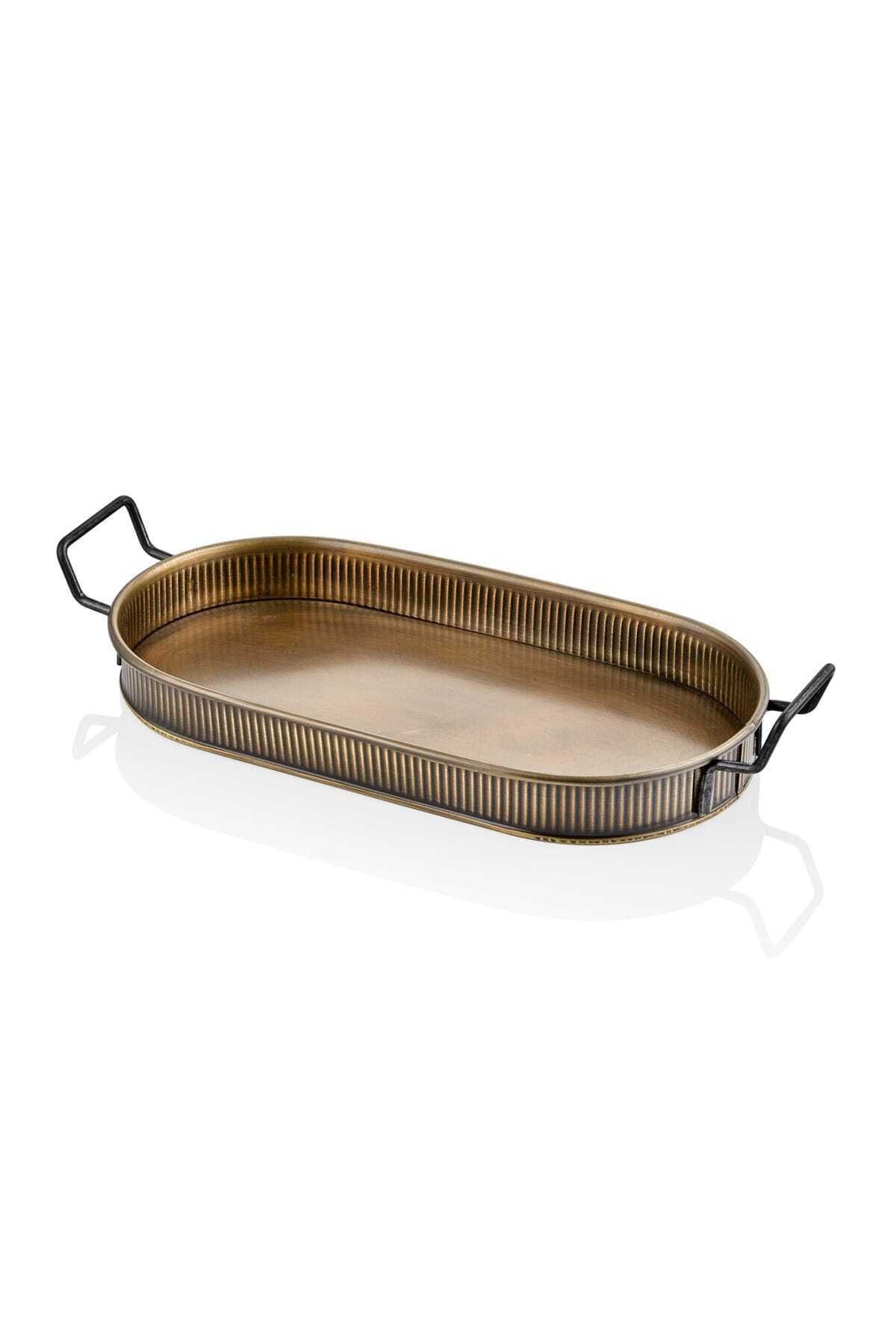 The Mia Tepsi 54 x 23 Cm - Gold