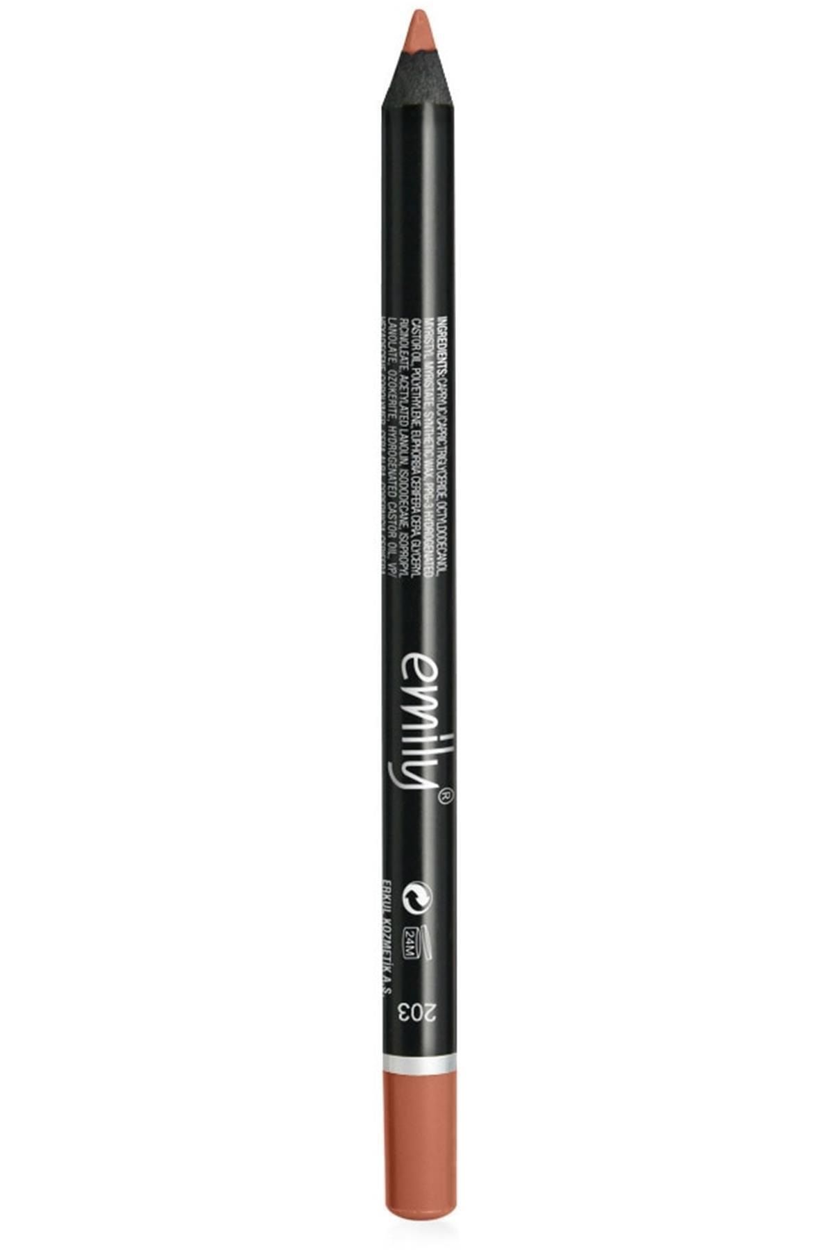EMILY Marka: Emily Long Lasting Lip Pencil Dudak Kalemi 203