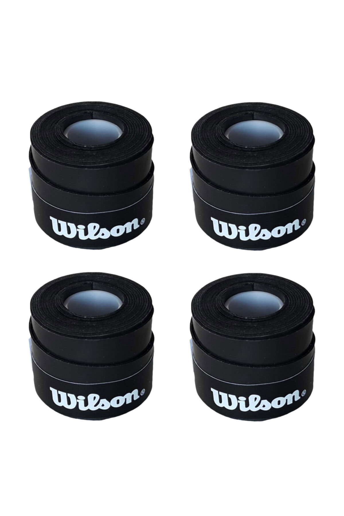Wilson Comfort Bowl O'grips 4 Adet Grip, Tenis Raketi Gribi Siyah