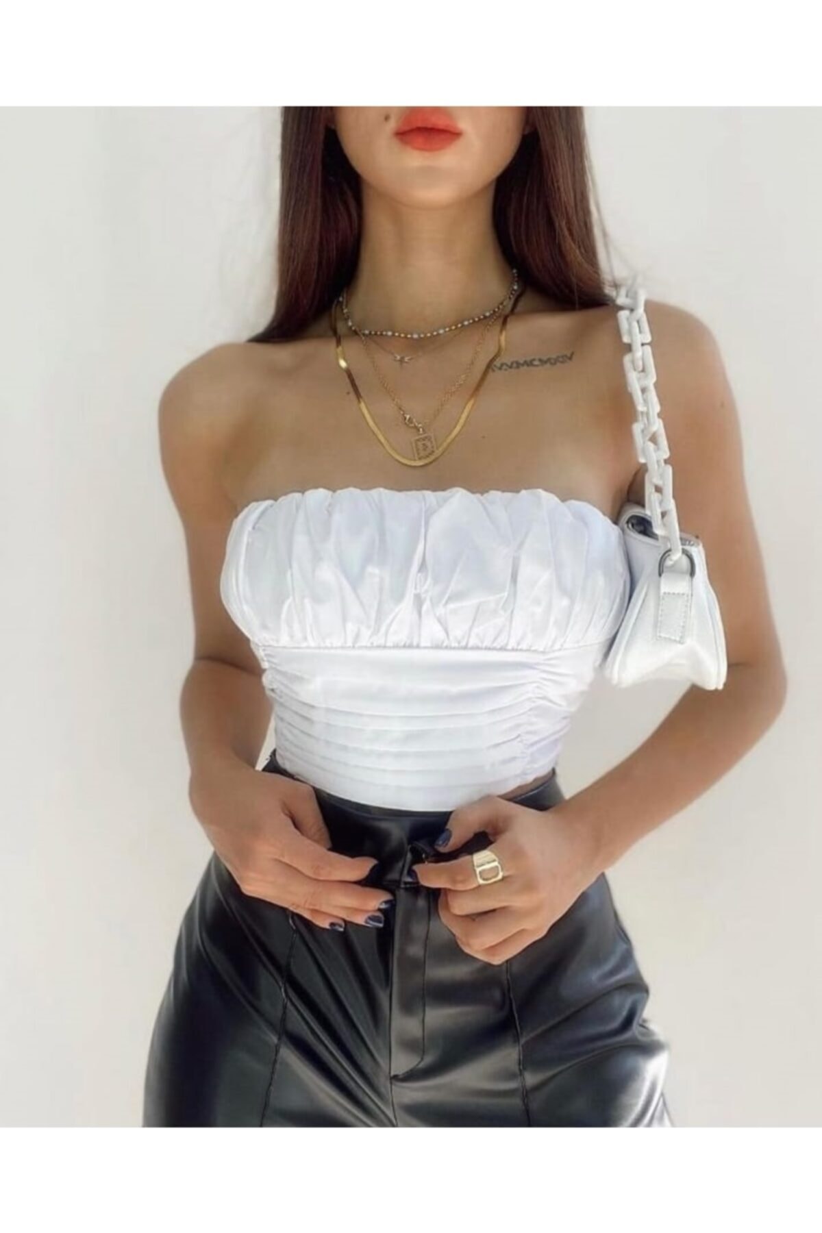 hot fashions Kadın Beyaz Renk Büstiyer