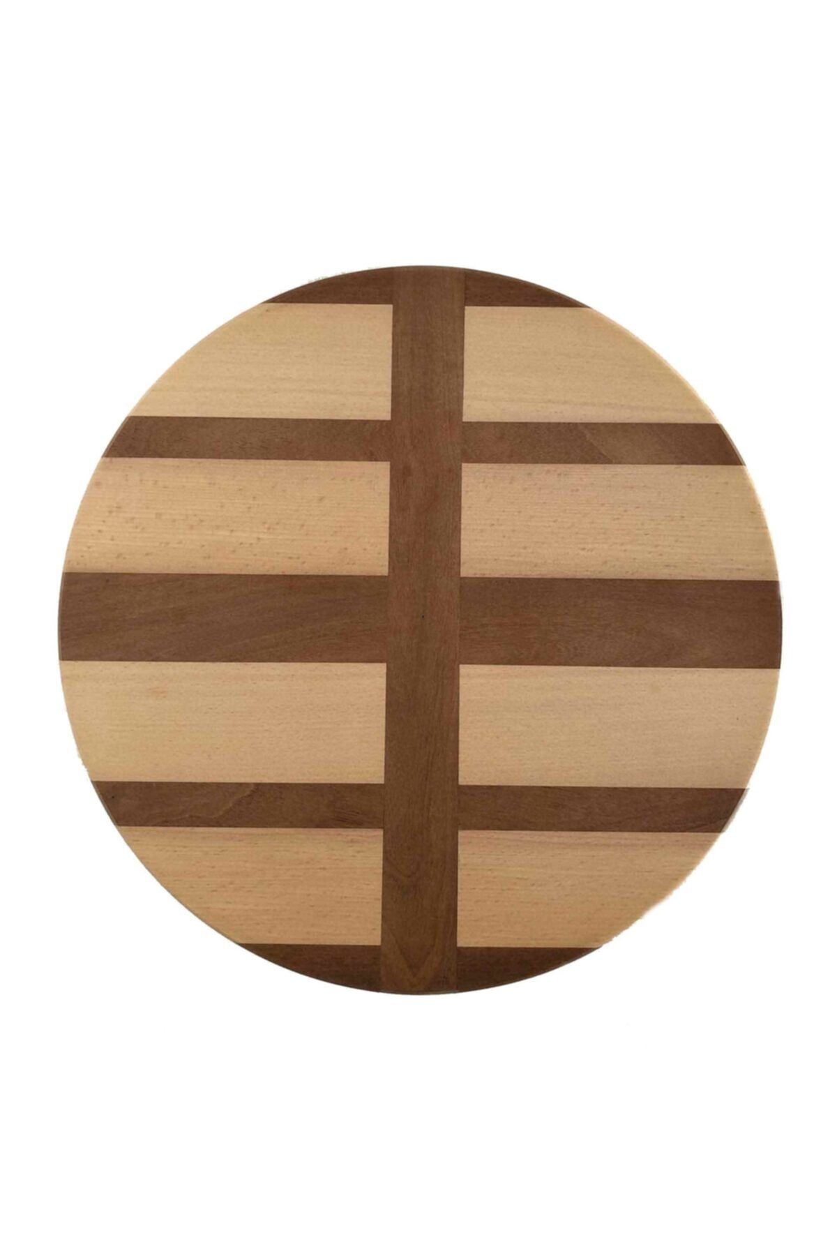 MCT Ahşap Wenge & Dişbudak Masif Ahşap Kesme Ve Sunum Tahtası 705q