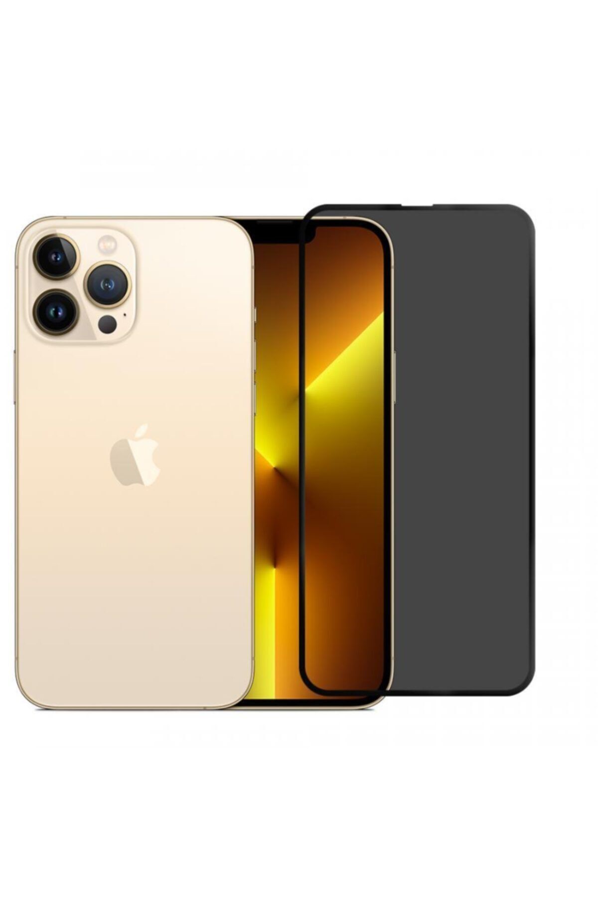 Gritty Iphone 13 Pro Max Uyumlu Hayalet Cam Ekran Koruyucu