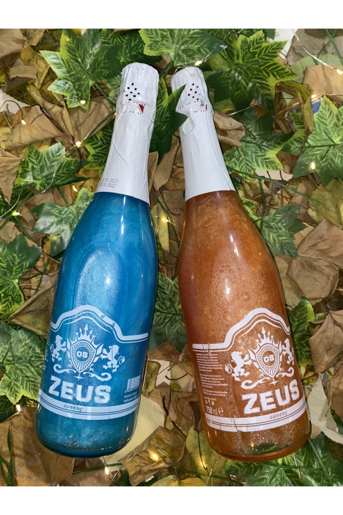 zeus meşrubat Simli Alkolsüz İçecek Yaban Mersini&Ananas ve Mango Aromalı (2 Adet )