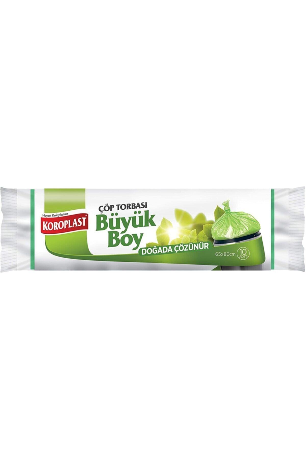 Koroplast Büyük Boy Doğada Çözünür Çöp Torbası