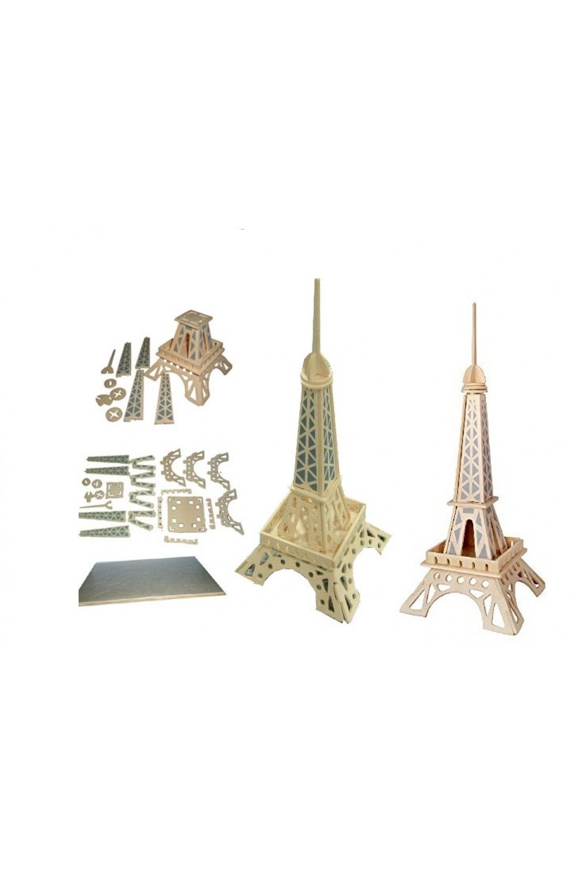 NO.8 HOUSE 3d Ahşap Puzzle - Eyfel Kulesi