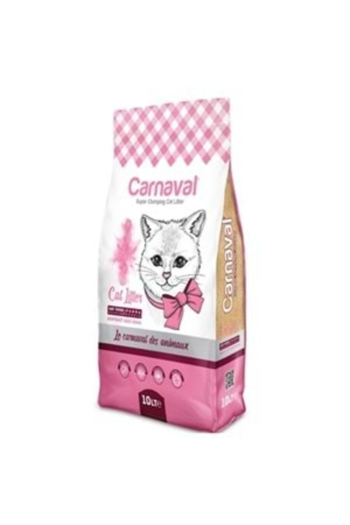 Carnaval Premium Bentonit Kedi Kumu 10lt Pudralı