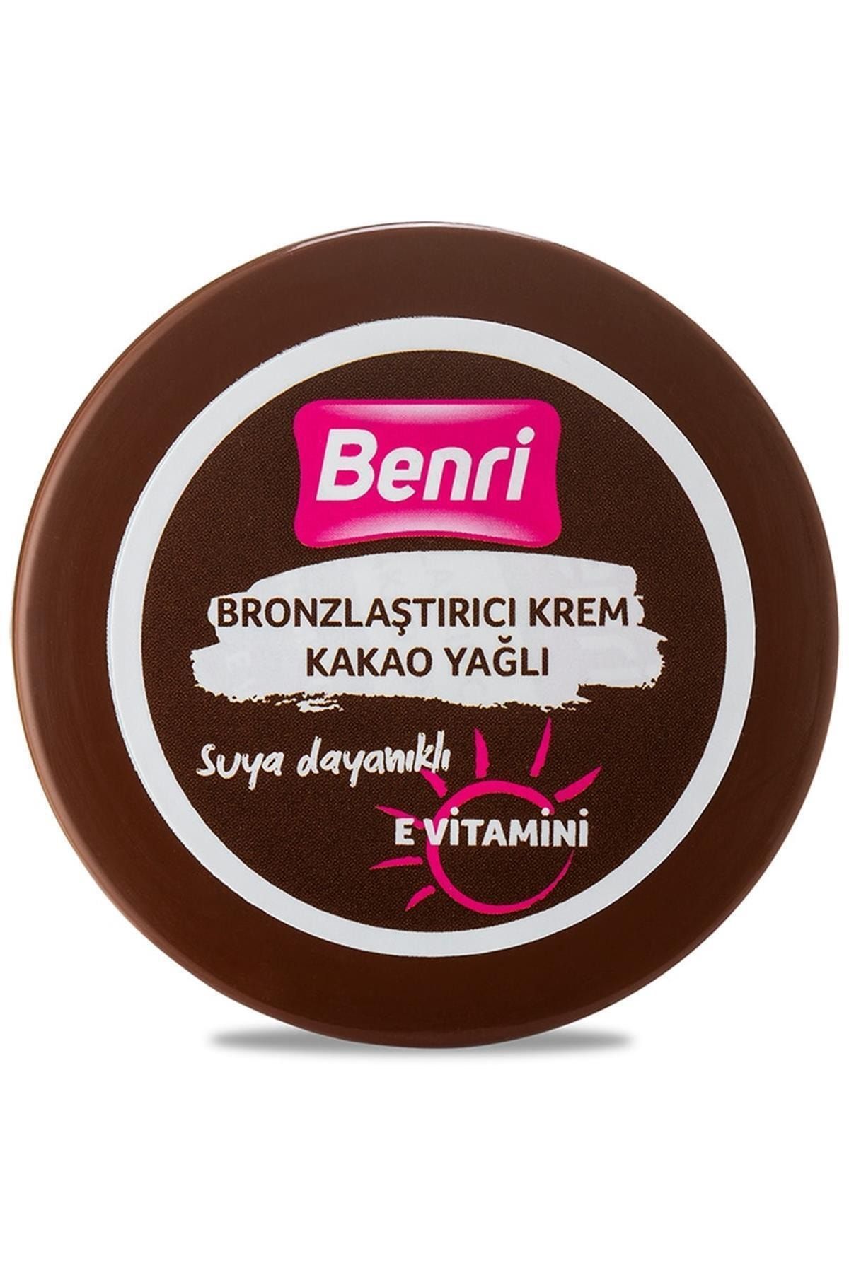 Benri Bronzlaştırıcı Krem Kakao Yağlı 100 ml