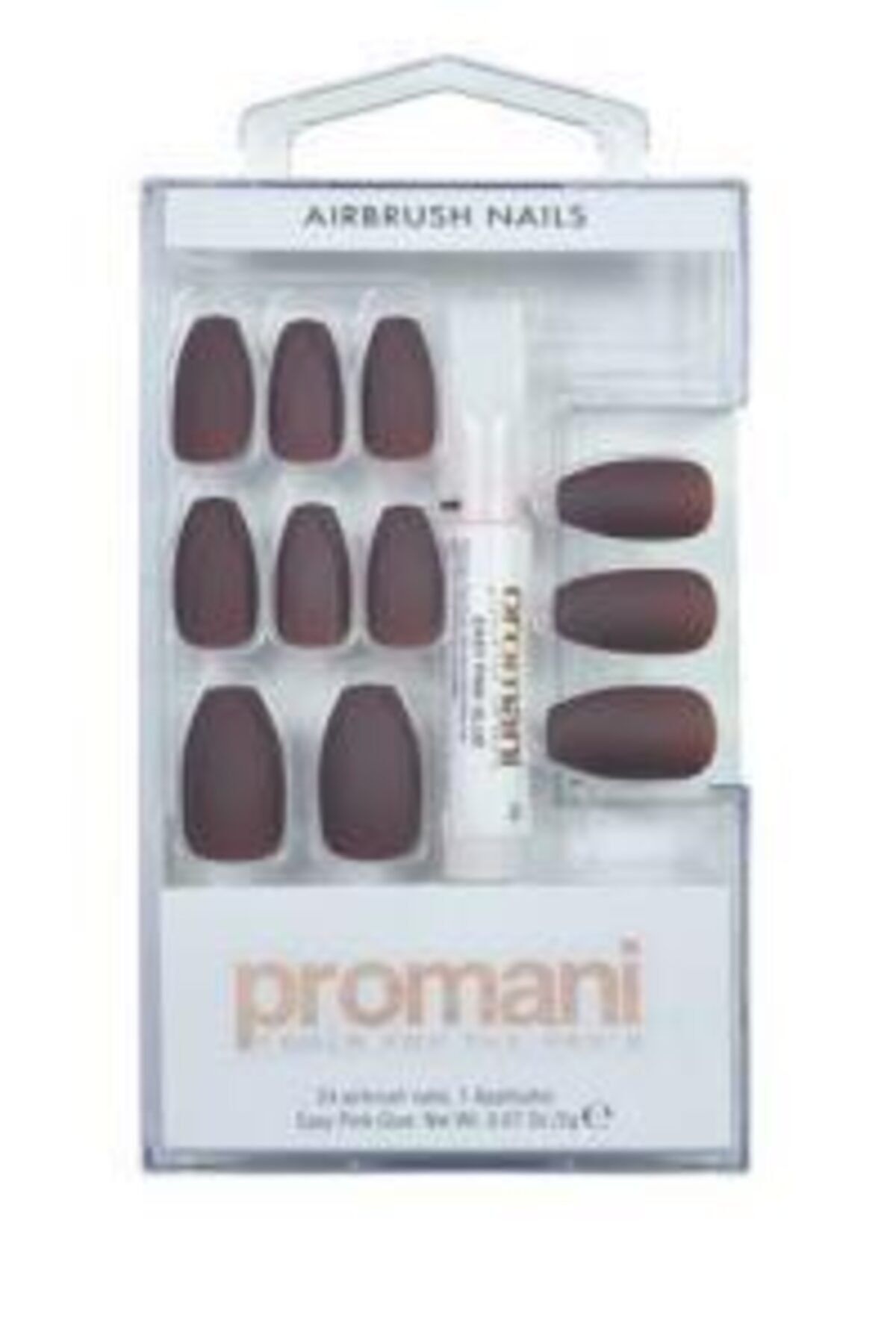 Promani Marka: Matte Takma Tırnak Kiti Koyu Bordo Pr-5018 Kategori: Takma Tırnak Ve Aksesuarları