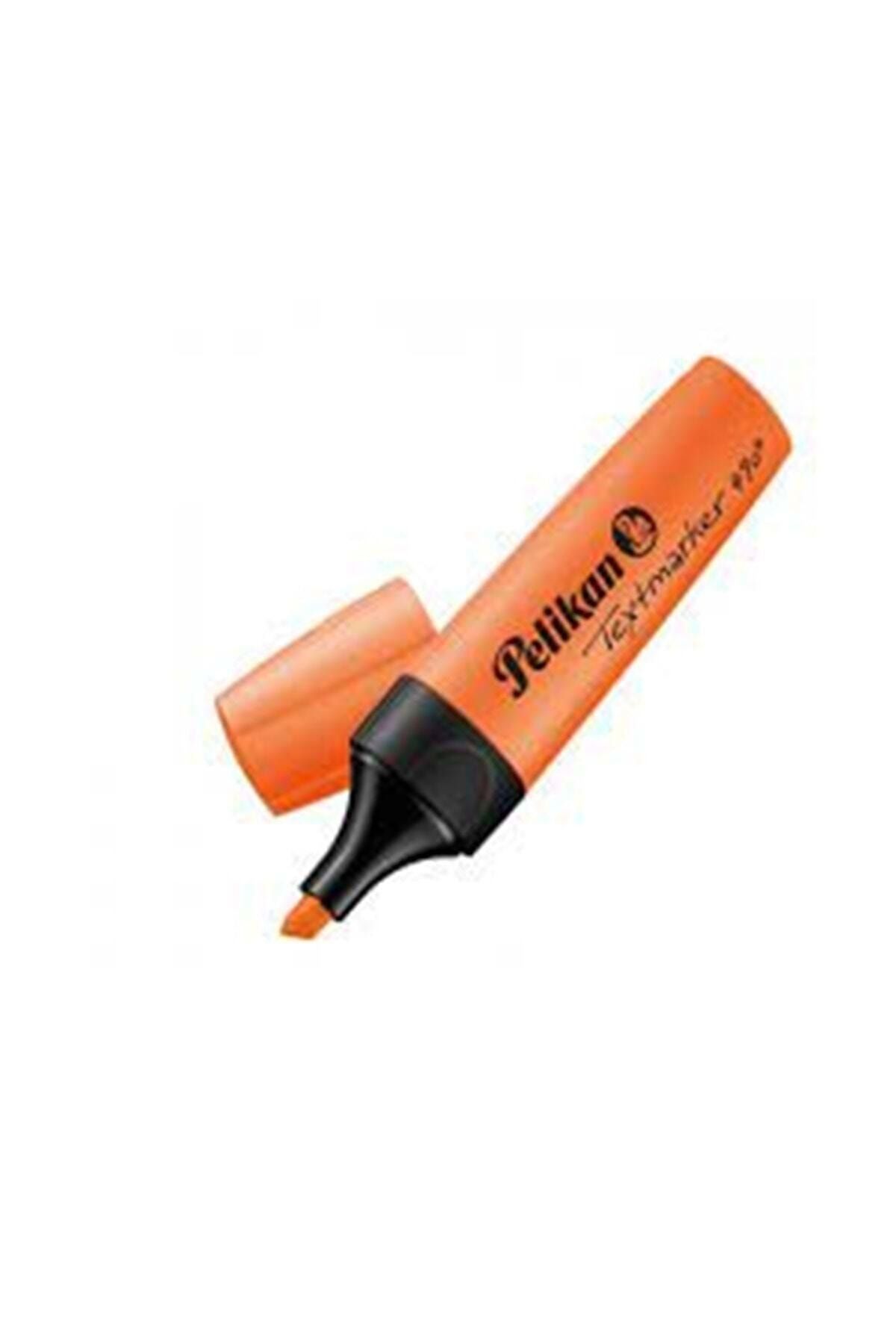Pelikan 490 Fosforlu Işaretleme Kalemi Renk Turuncu ( Bir Adet)