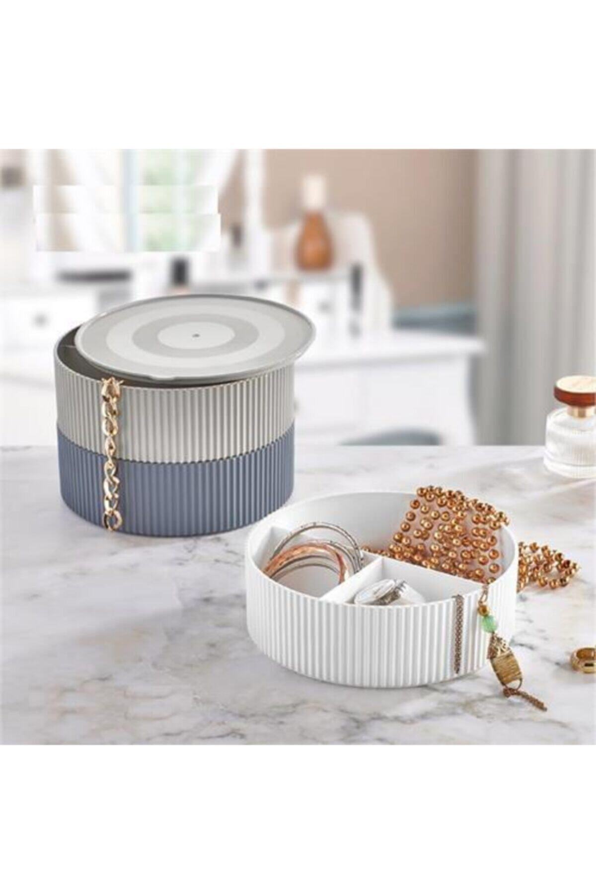 KaktüsKedi Laurent 3 Renk Takı Organizer Kutu Seti 6'lı Indirimli Paket 715374