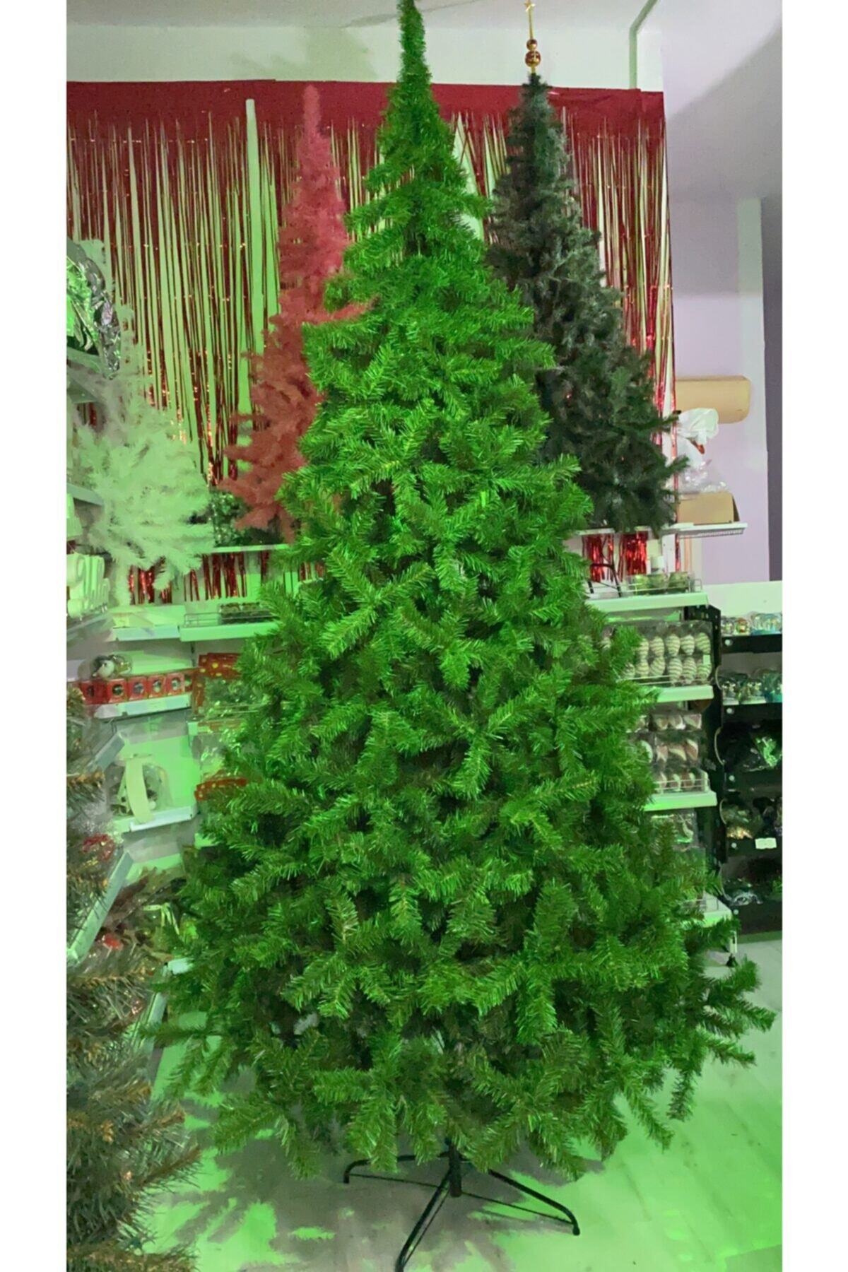 My Party Store 250 Cm Yılbaşı Çam Ağacı Gerçek Görsel 1100 Adet Yoğun Dal