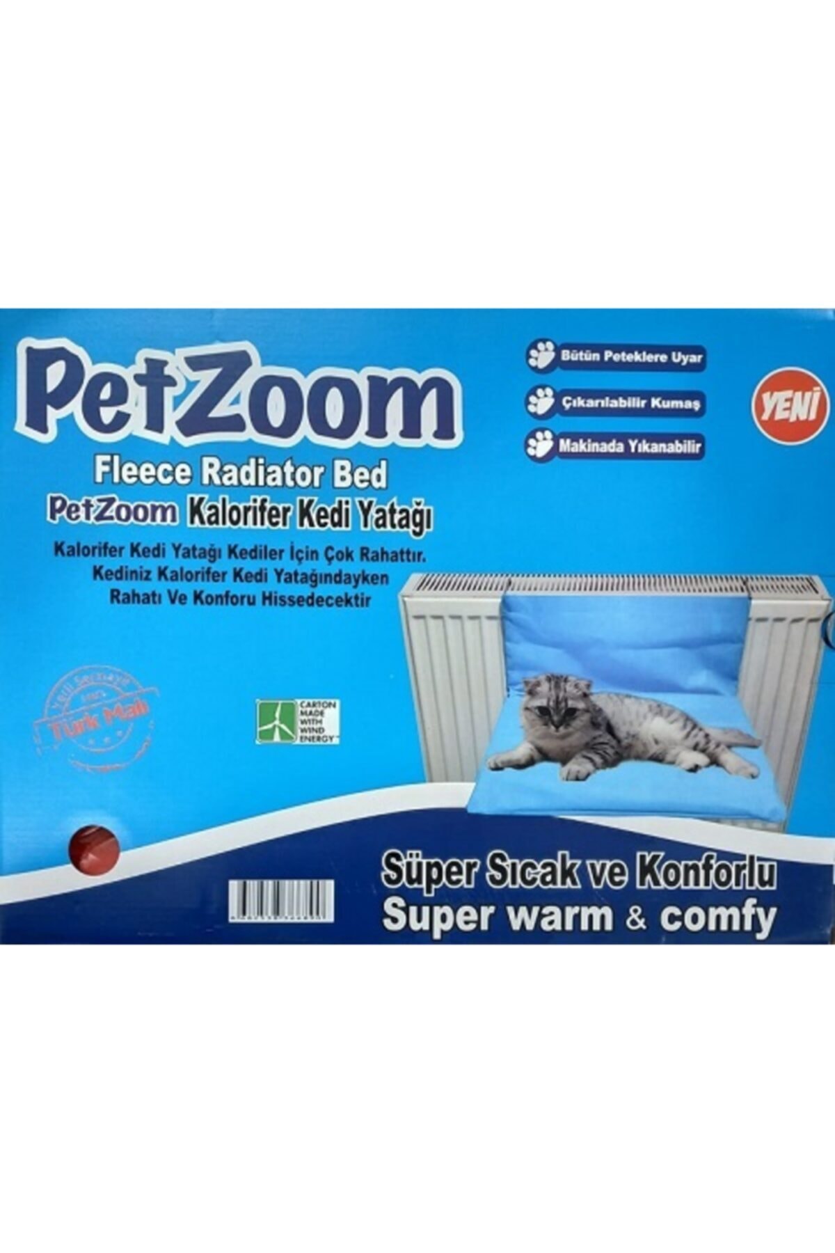 TEKRARAL Kedi Kalorifer Yatağı
