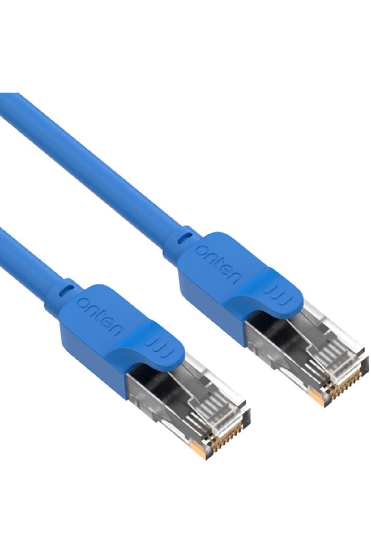 Onten E601 Cat6 Gigabit 1000 Mbps Mavi Network Ethernet Patch Ağ Ve Data Kablosu 5 Metre