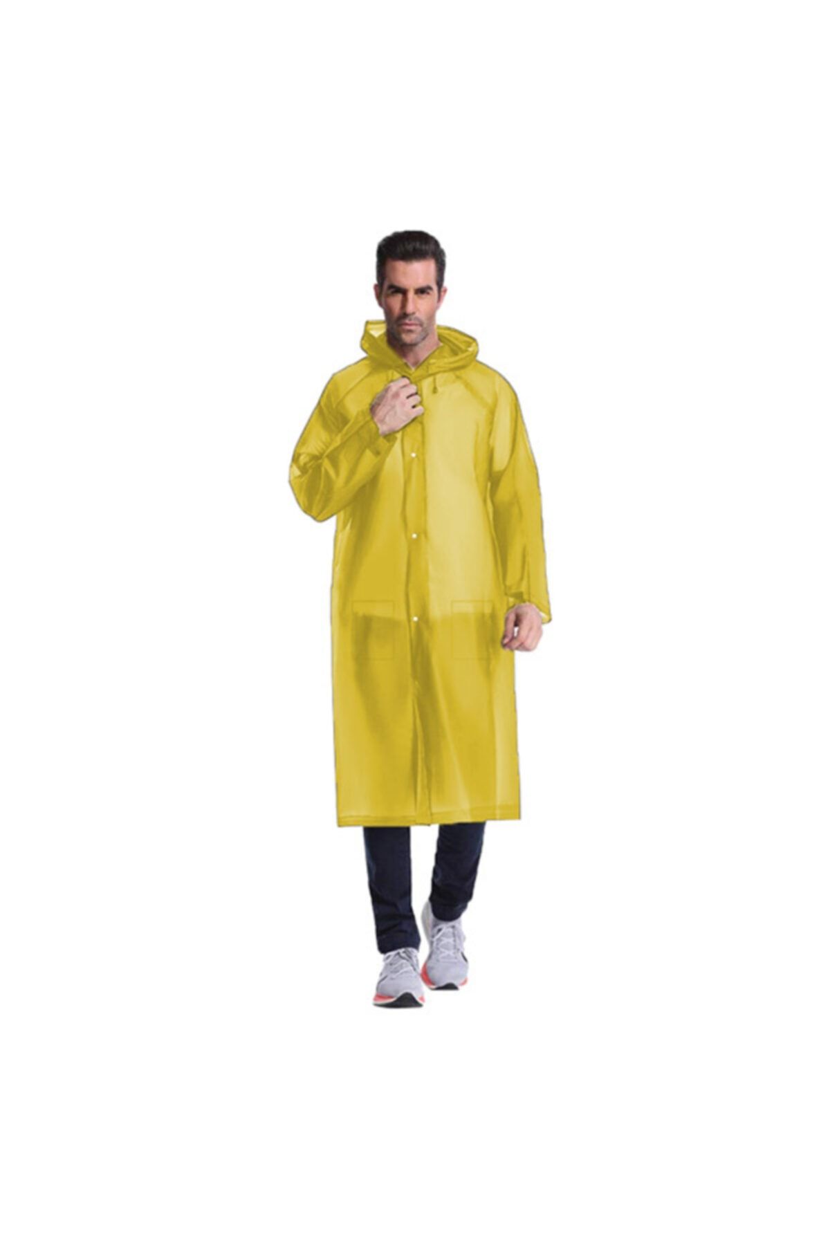elifeoutdoor 11011 Pvc Cep Yağmurluk (sarı) Xl