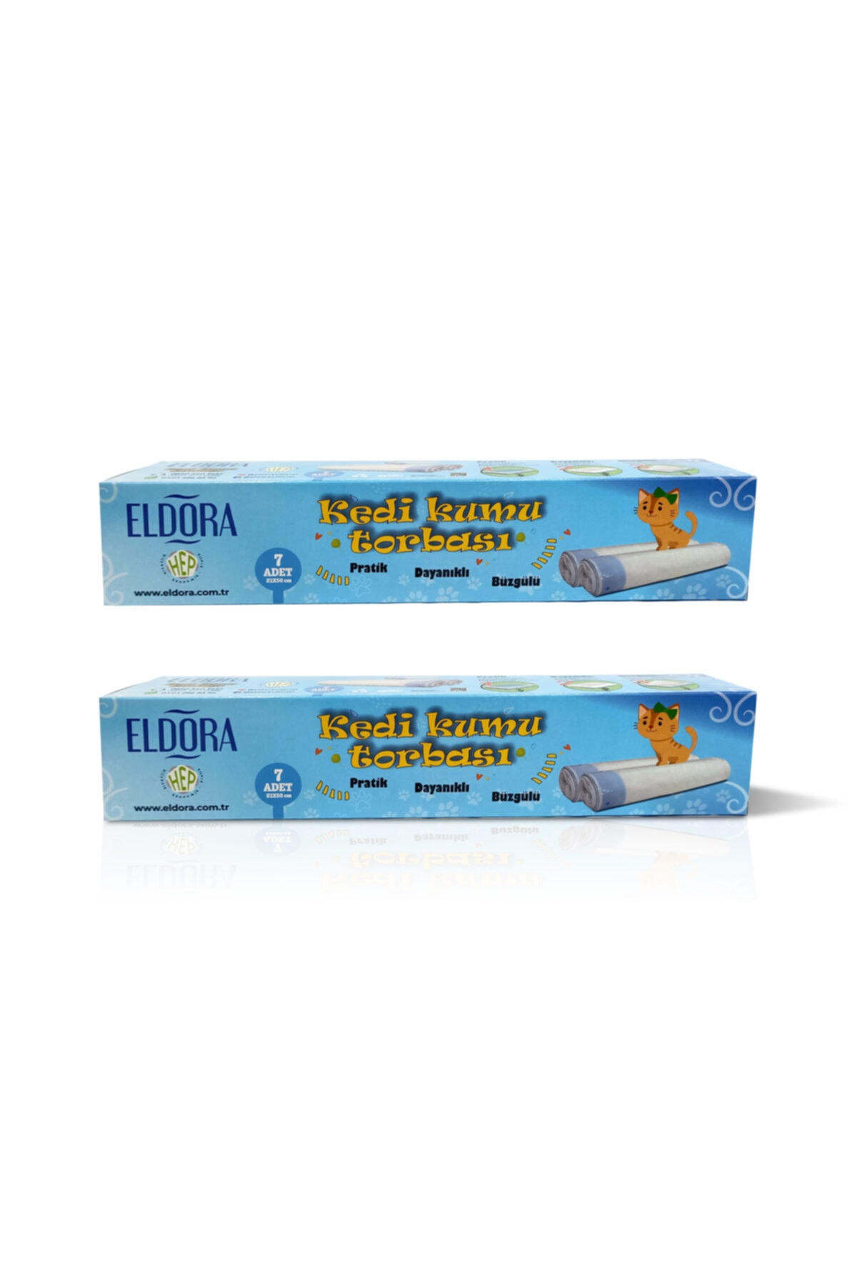 Eldora Kedi Kaka Kumu Poşeti 14 Adet 82x50 Cm
