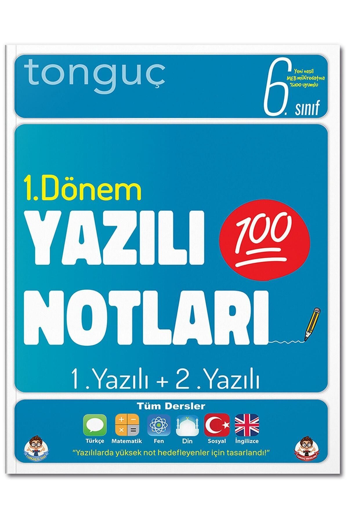 Tonguç Yayınları 6. Sınıf Yazılı Notları 1. Dönem 1 Ve 2. Yazılı