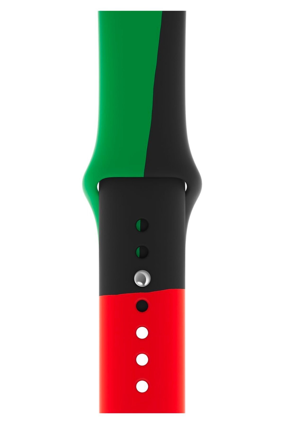 MORTY Apple Watch Black Unity Spor Kordon Series 1-2-3-4-5-6-7-SE  42mm/44mm/45mm Uyumlu