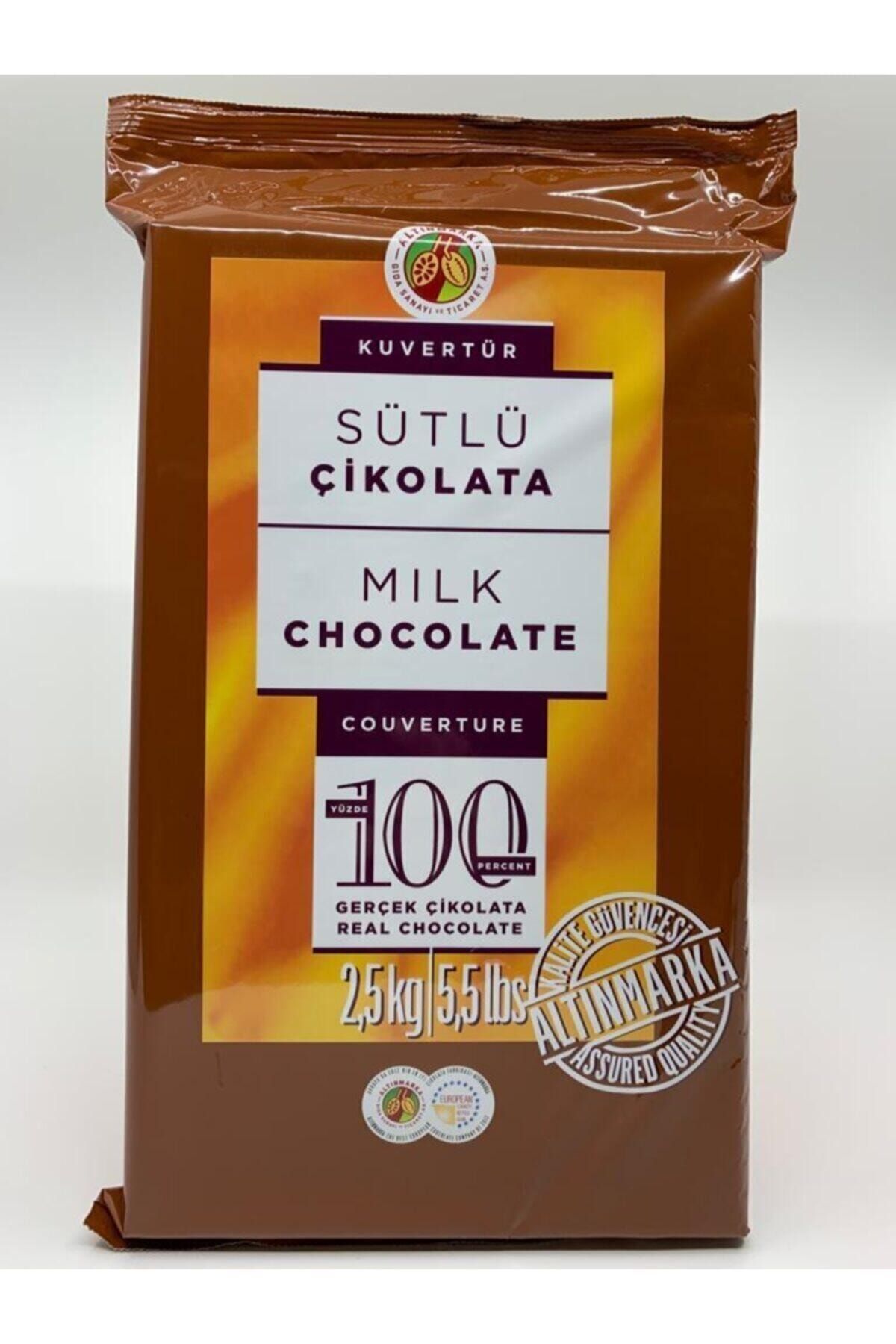 Altınmarka Kahve Dünyası Sütlü Kuvertür Çikolata 2,5 Kg.